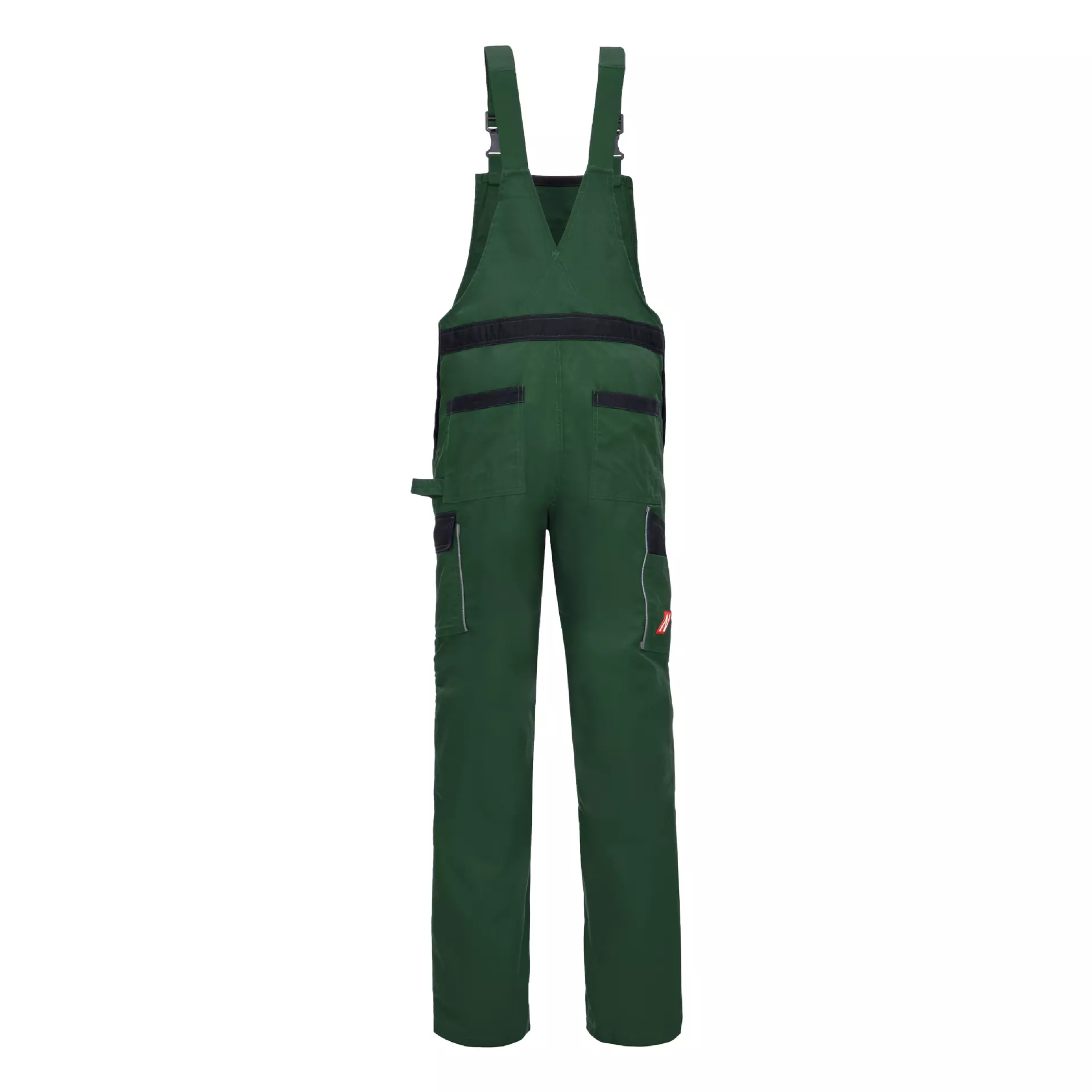 Nitras 7524, MOTION TEX LIGHT Bib Pants, Green, image 2