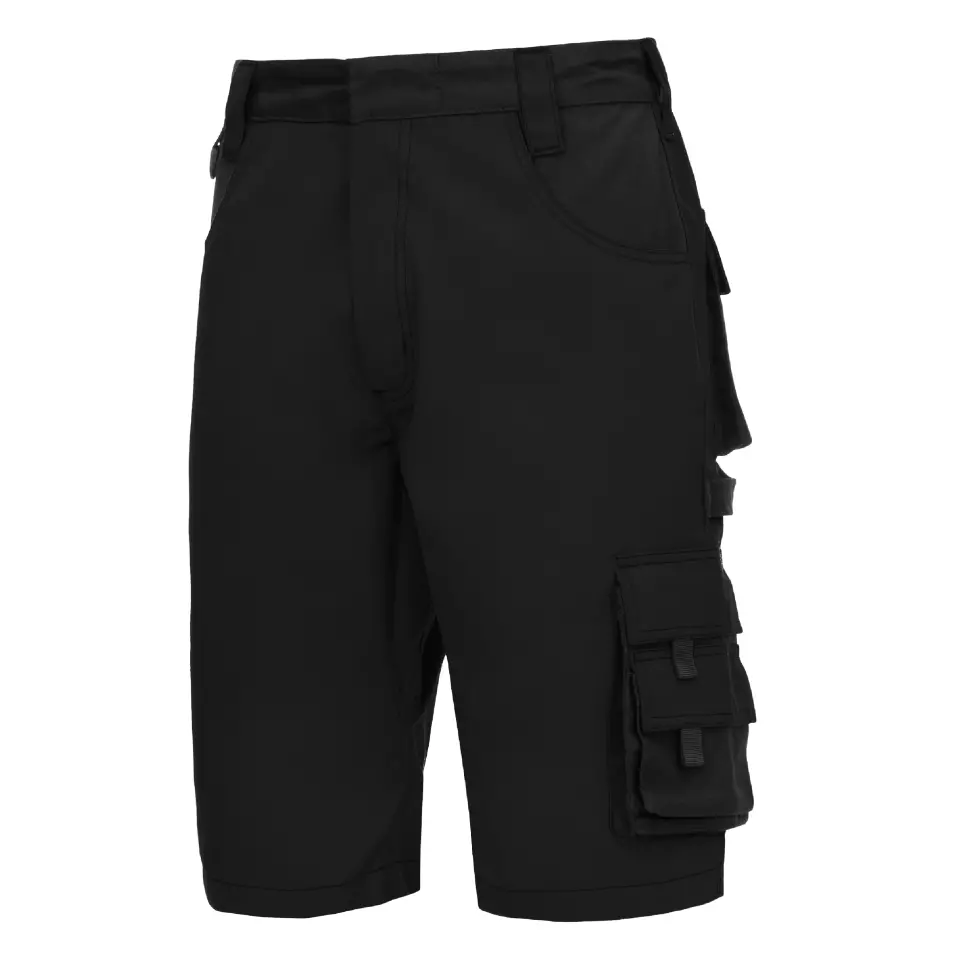 Nitras 7600, MOTION TEX PLUS Work Trousers, Black, image 1, gallery thumbnail