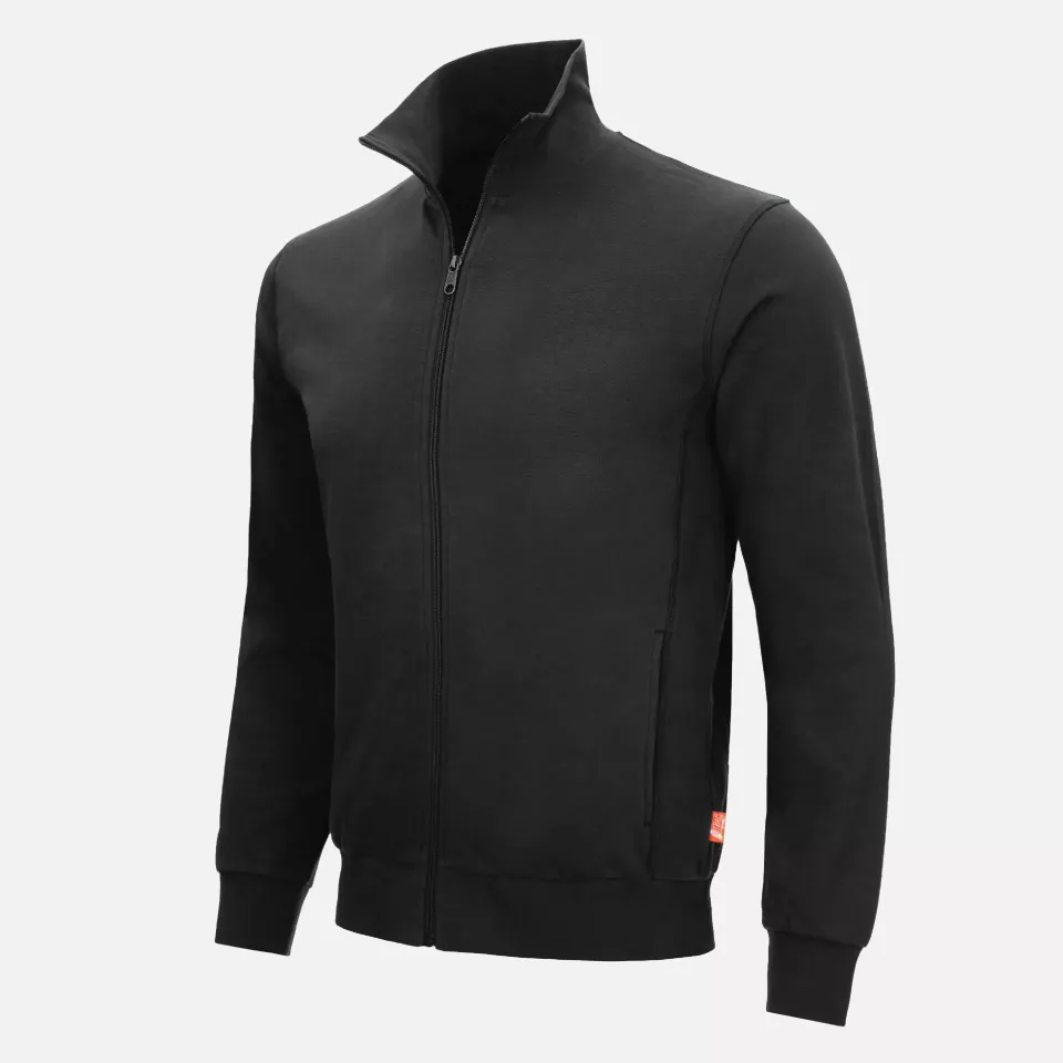Nitras 7020-1000, MOTION TEX LIGHT Sweaterjacket, Black, image 1, gallery thumbnail