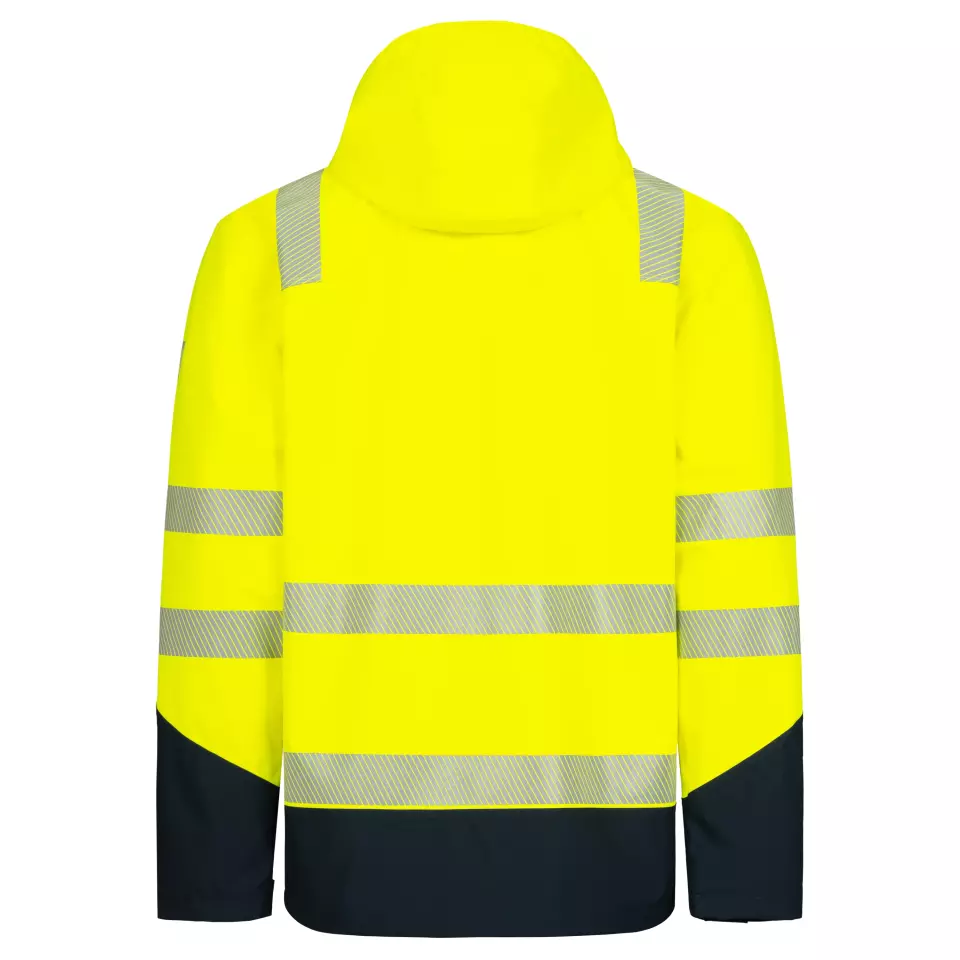 Nitras 7179-4021, MOTION TEX VIZ PLUS Multifunktions-Warnschutzjacke, Neongelb/Marineblau, image 2, gallery thumbnail