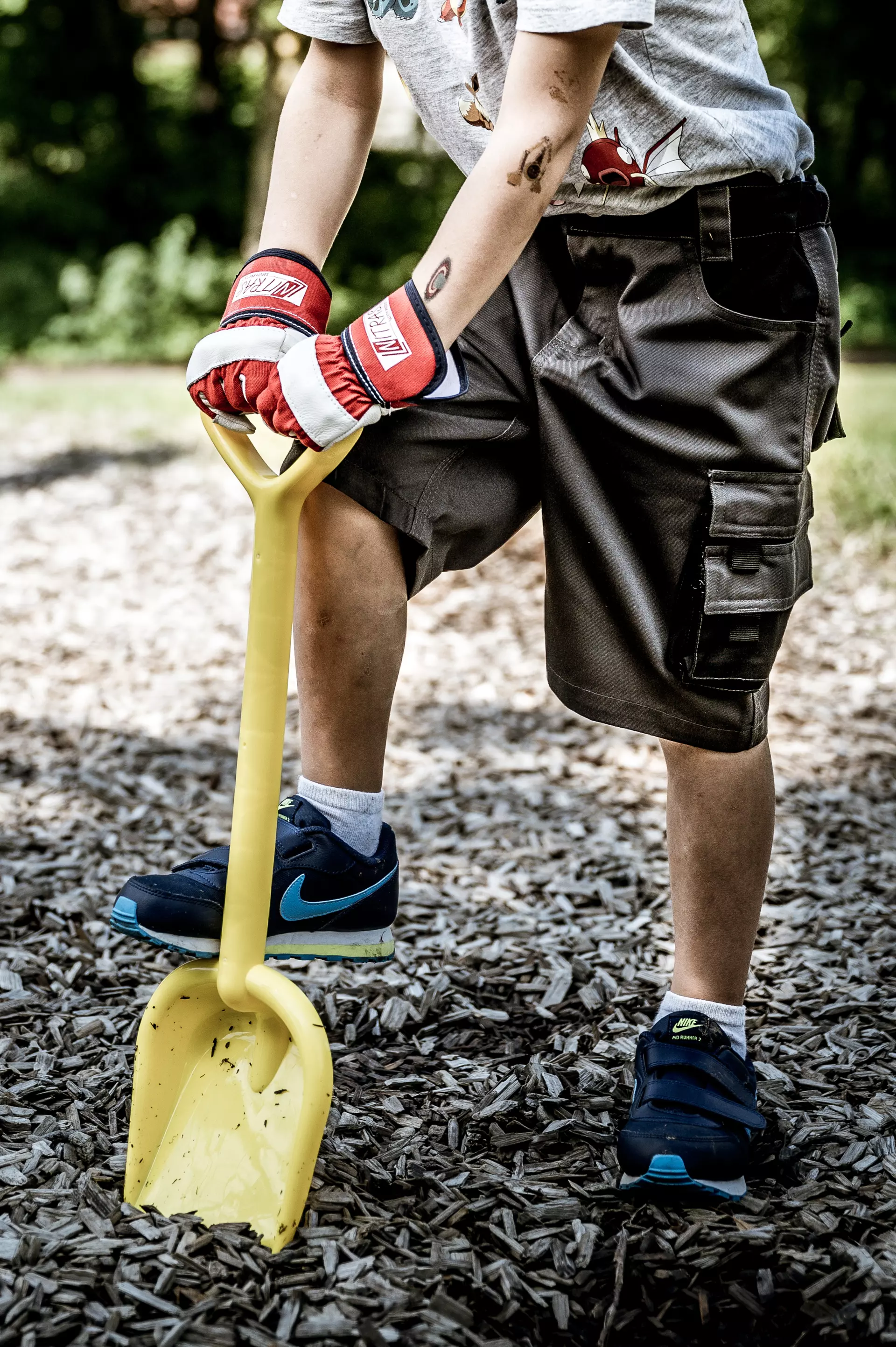 Nitras 1408NITRAS, Kinder-Lederhandschuhe, Rot, image 2
