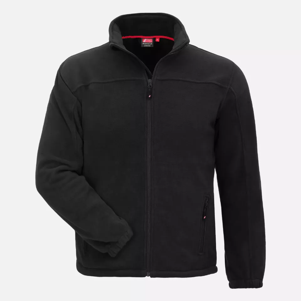 Nitras 7040, MOTION TEX PLUS Fleece Jacket, Black, image 1, gallery thumbnail
