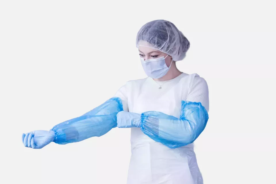 Nitras Medical 420, CPE arm covers, image 4, gallery thumbnail