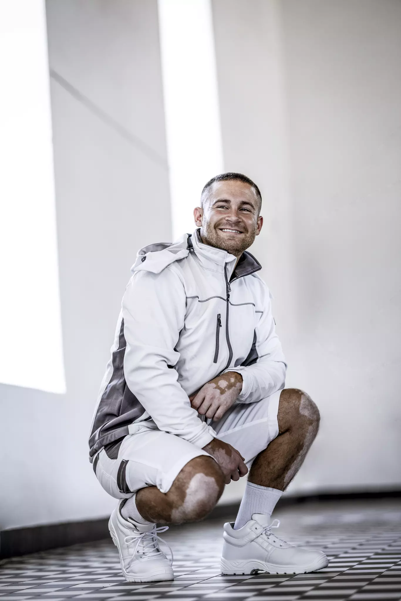 Nitras 7153, MOTION TEX LIGHT Softshell Jacket, White, image 3