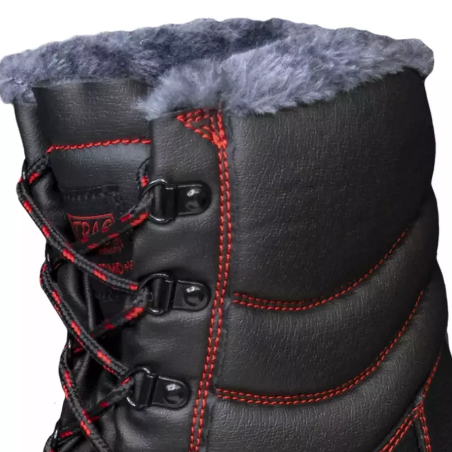 **Vollständiges Winterfutter im gesamten Inneren** umhüllt Ihre Füße mit warmem Komfort für lange Tage bei kalten Bedingungen.