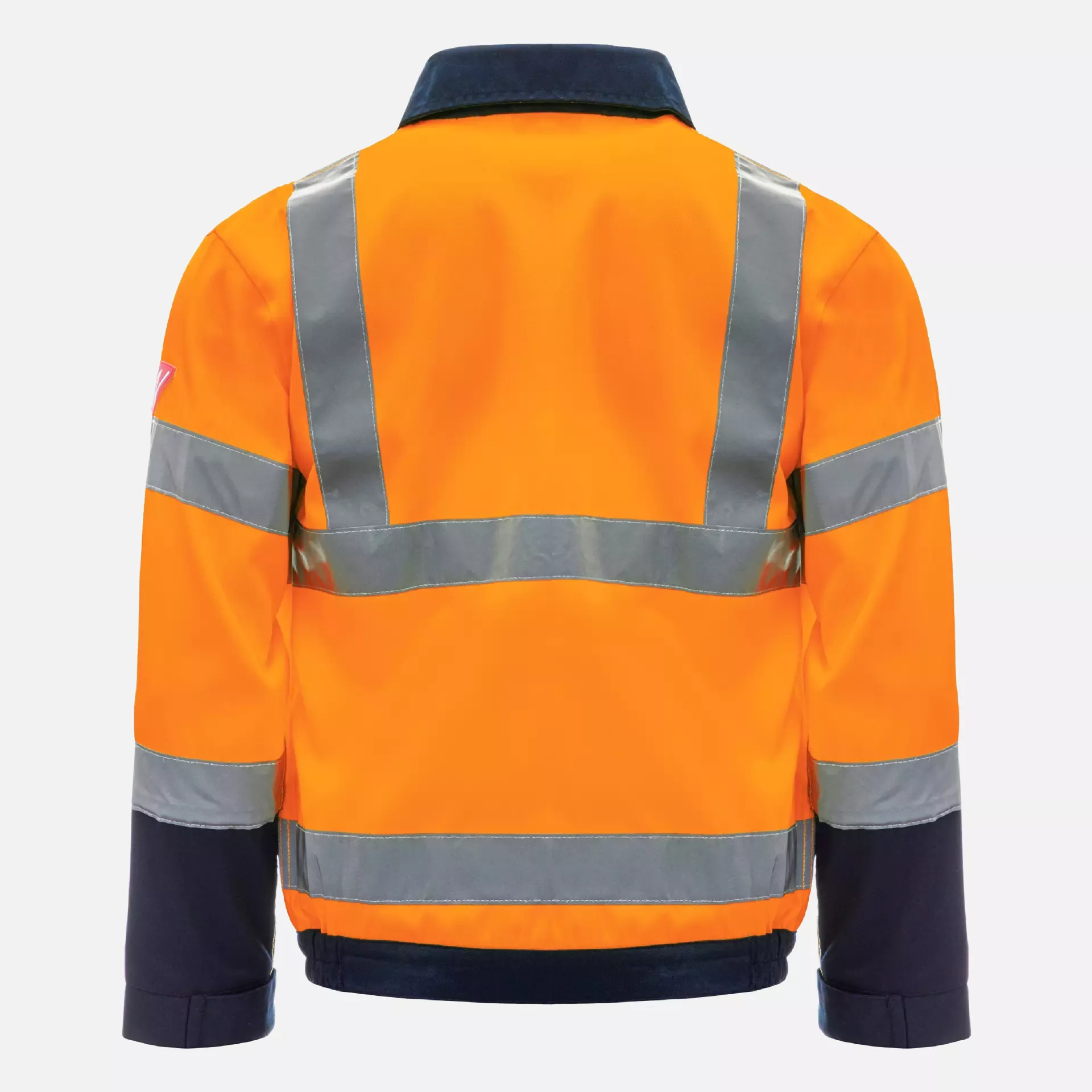 Nitras 7573-4121, MOTION TEX VIZ Reflective Jacket, Neon Orange, image 2