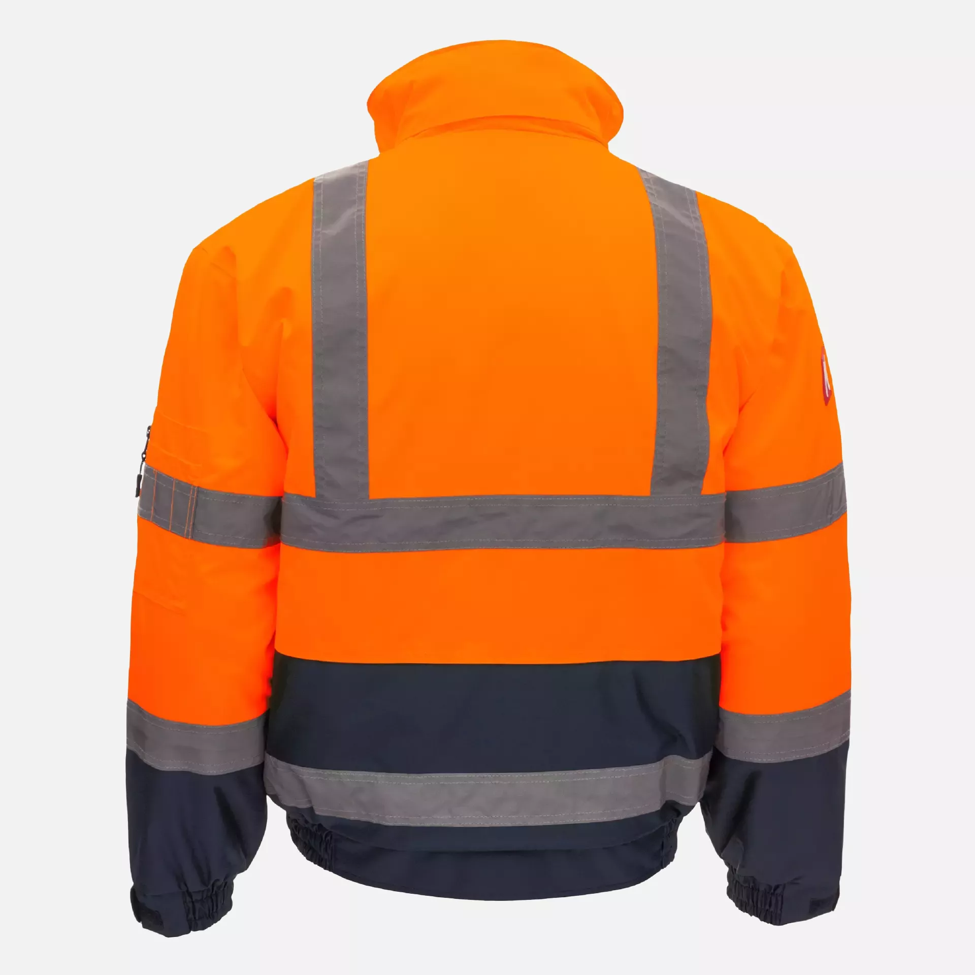 Nitras 7142-XS, MOTION TEX VIZ Reflektierende Pilotenjacke, Neonorange, image 2