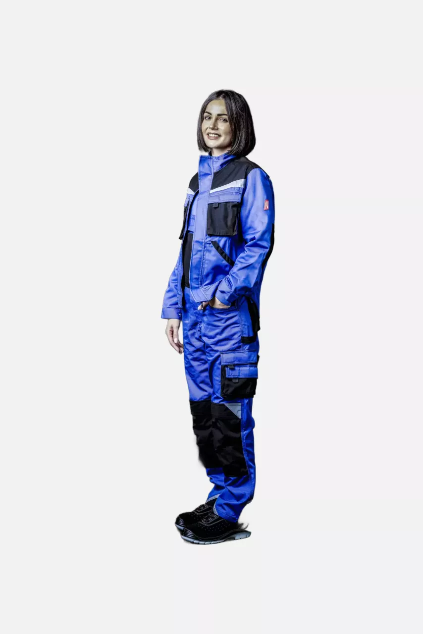 Nitras 7651, MOTION TEX PLUS Arbeitsjacke, Royalblau, image 3, gallery thumbnail