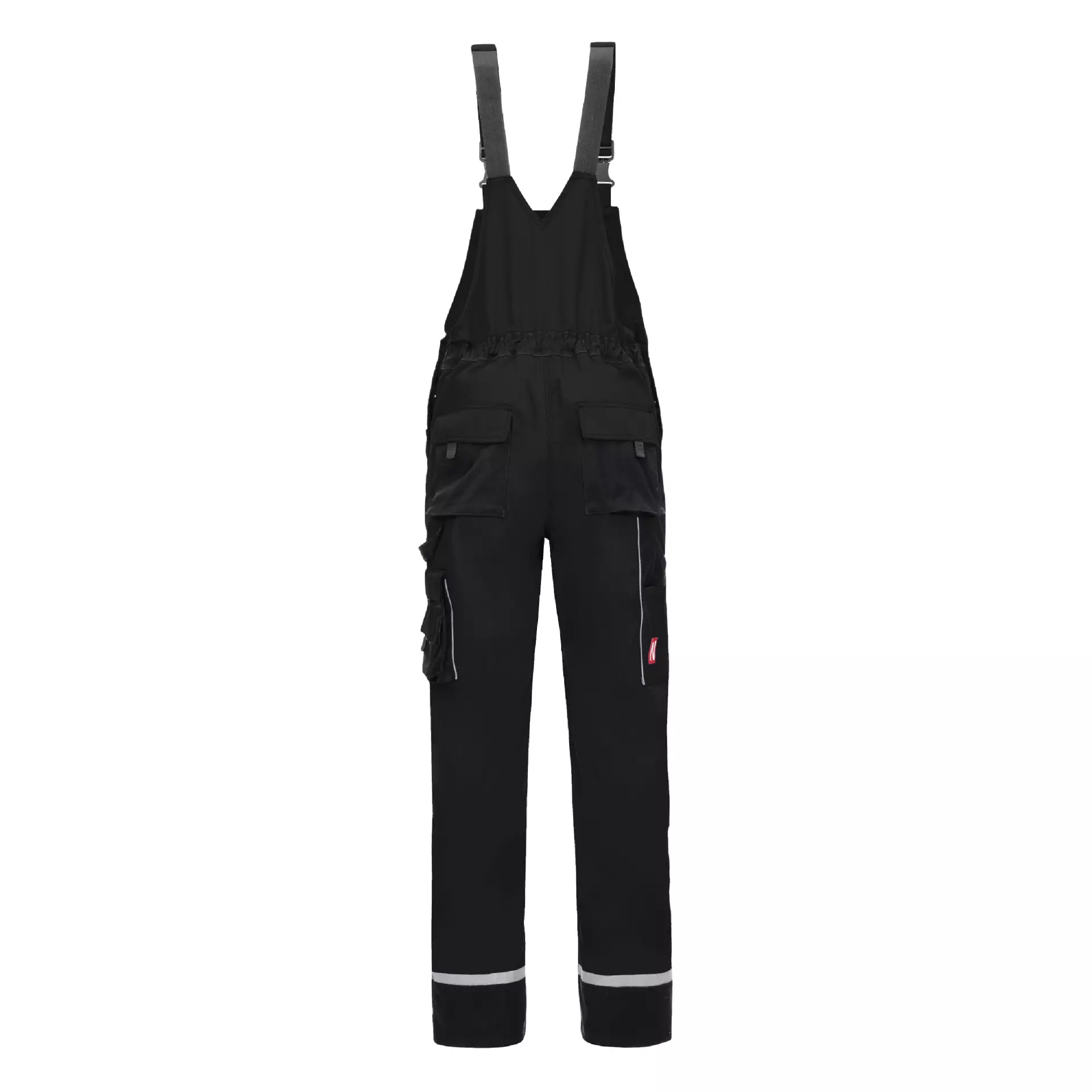 Nitras 7620, MOTION TEX PLUS Bib Pants, Black, image 2