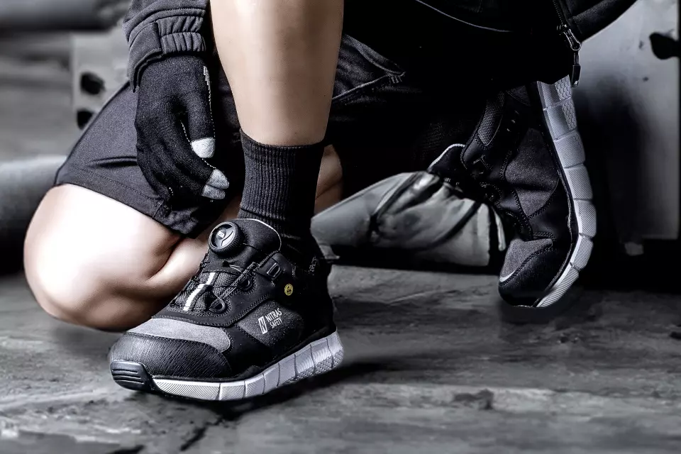 Nitras 7445-1210, SONIC STEP FIT S3S FO HRO SC SR Safety Shoes, Grey/Black, image 3, gallery thumbnail