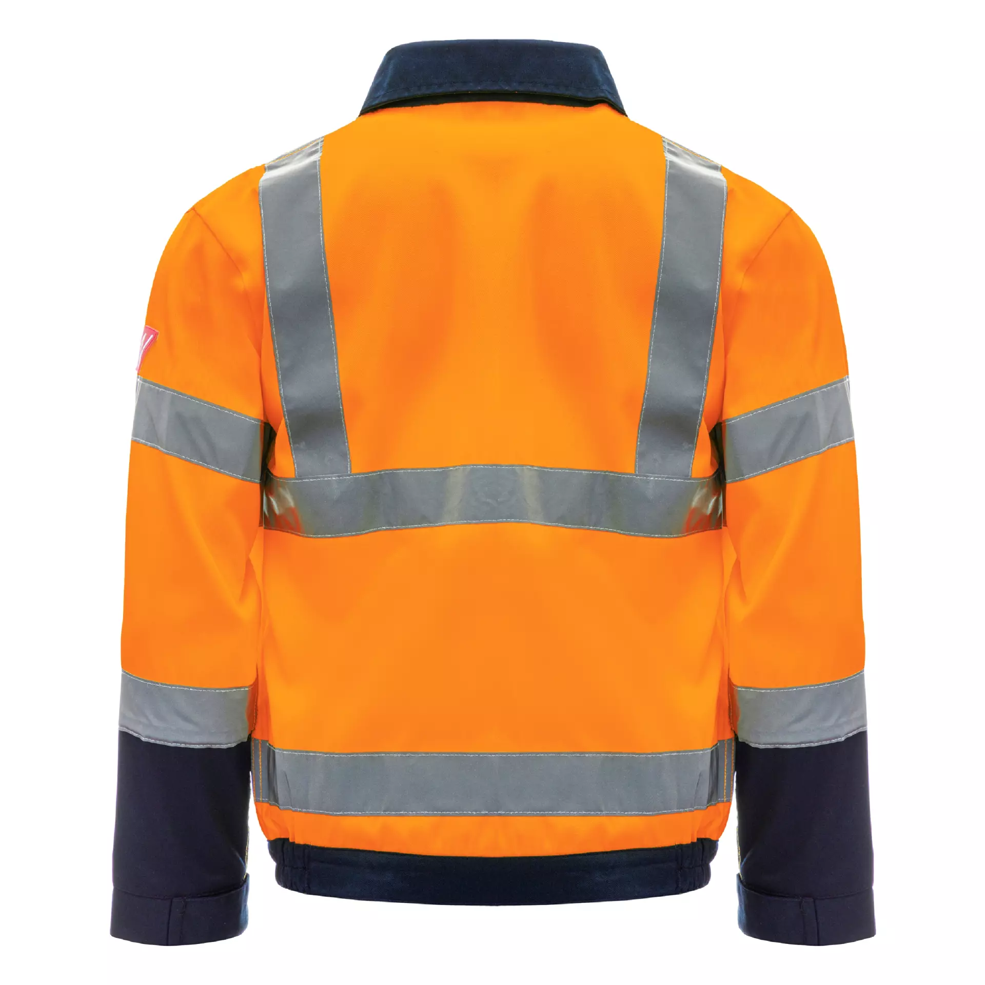 Nitras 7573-4121, MOTION TEX VIZ Reflective Jacket, Neon Orange, image 2