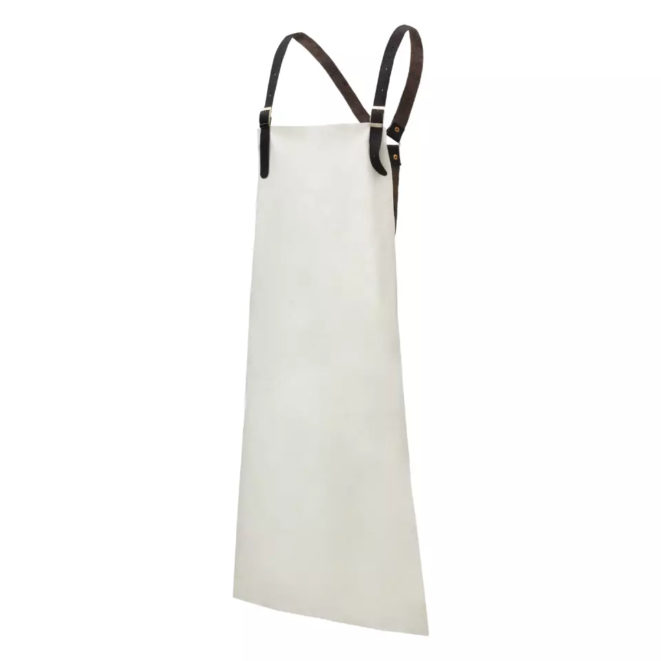 NITRAS 2101, Grain Leather Apron, image 1, gallery thumbnail