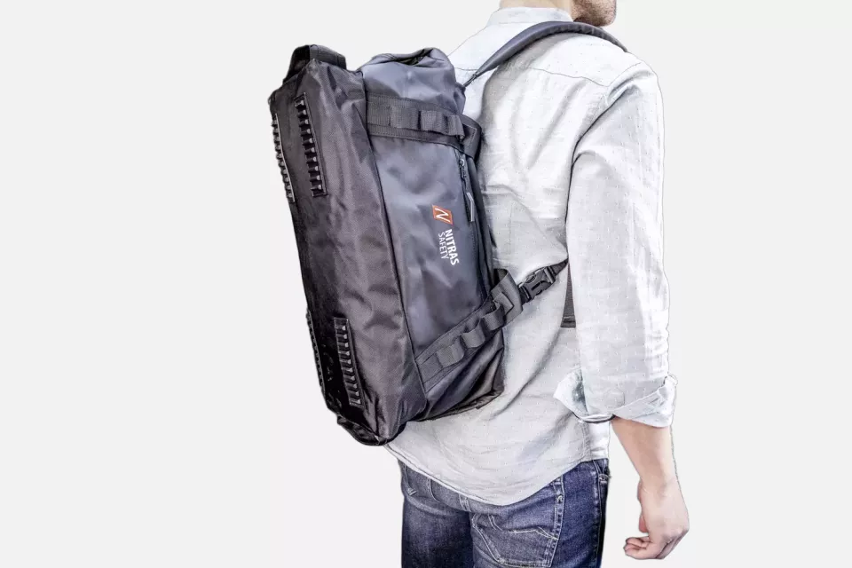 Nitras 792, Duffle Bag, Black, image 4, gallery thumbnail