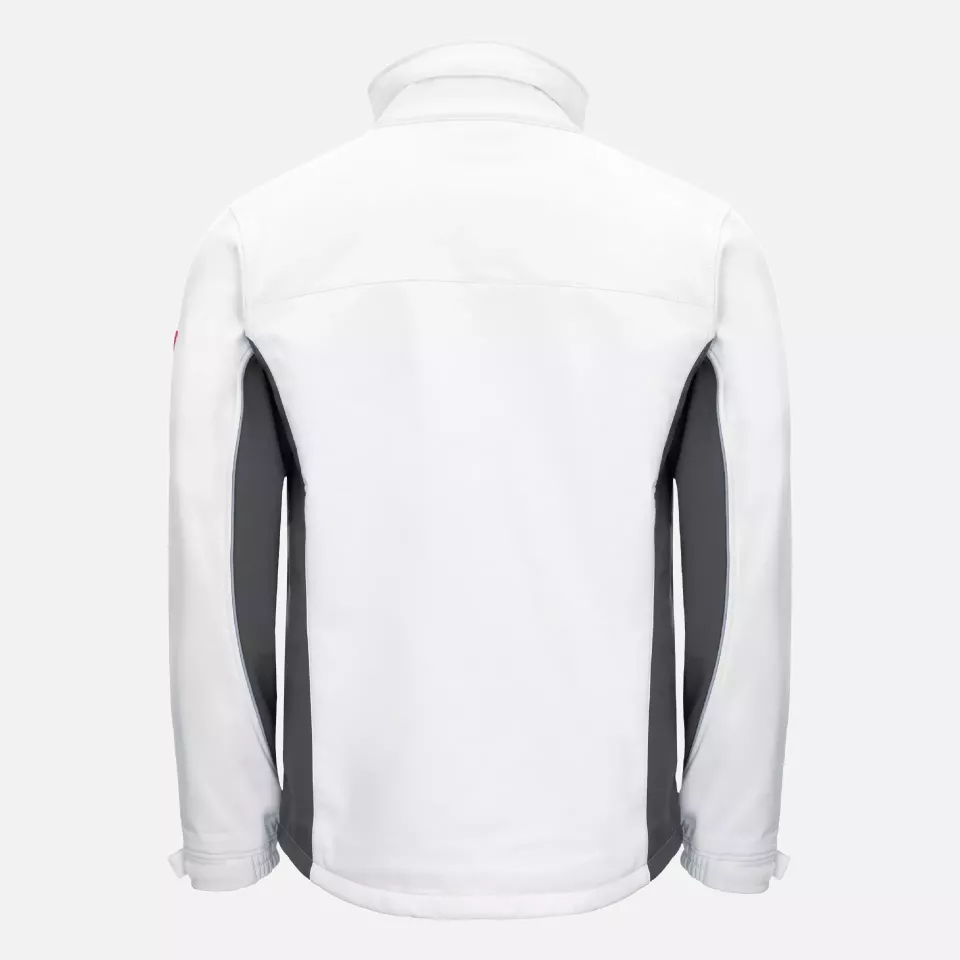 Nitras 7153, MOTION TEX LIGHT Softshell Jacket, White, image 2, gallery thumbnail