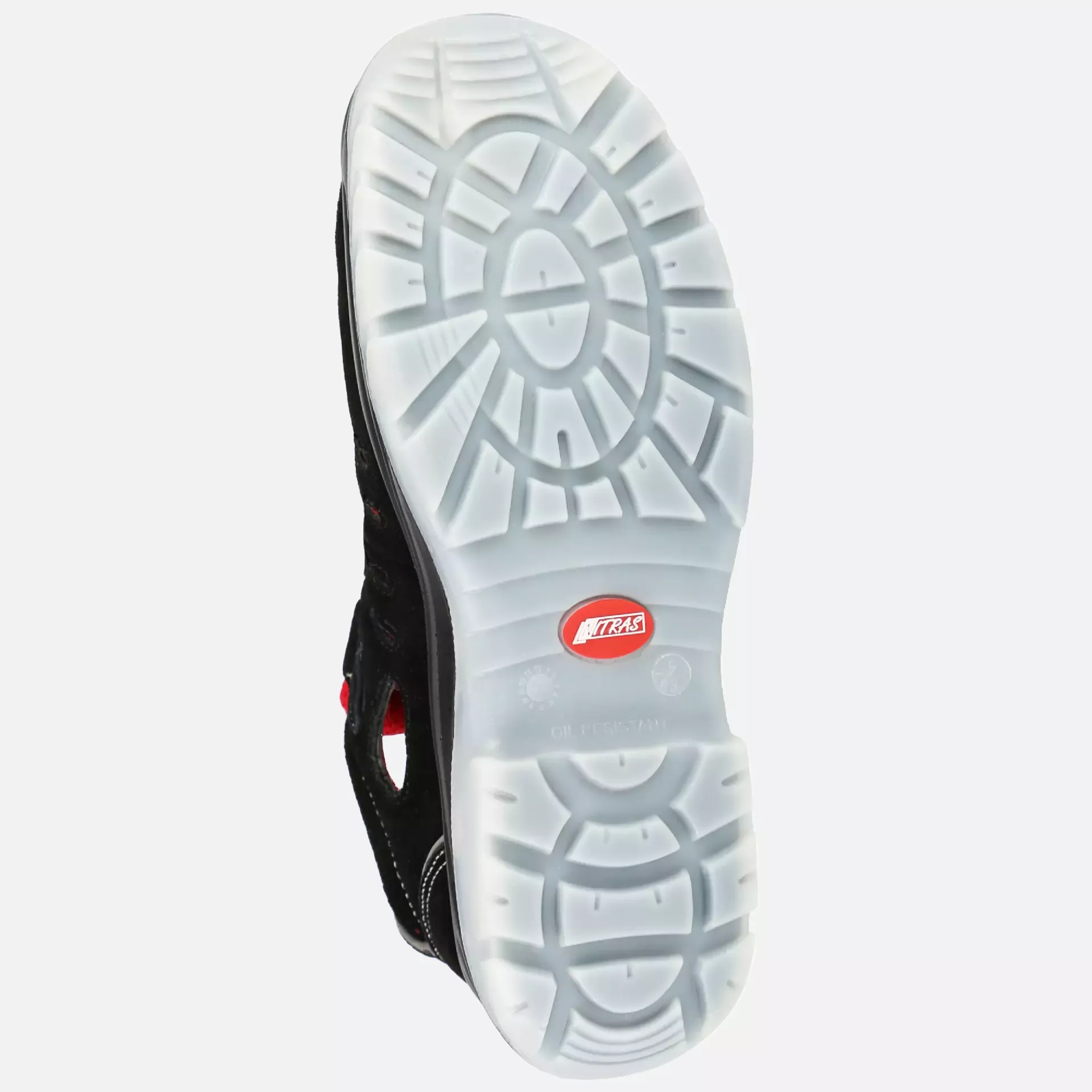 Nitras 7312, EASY STEP SA S1P Safety Sandals, Black, image 4