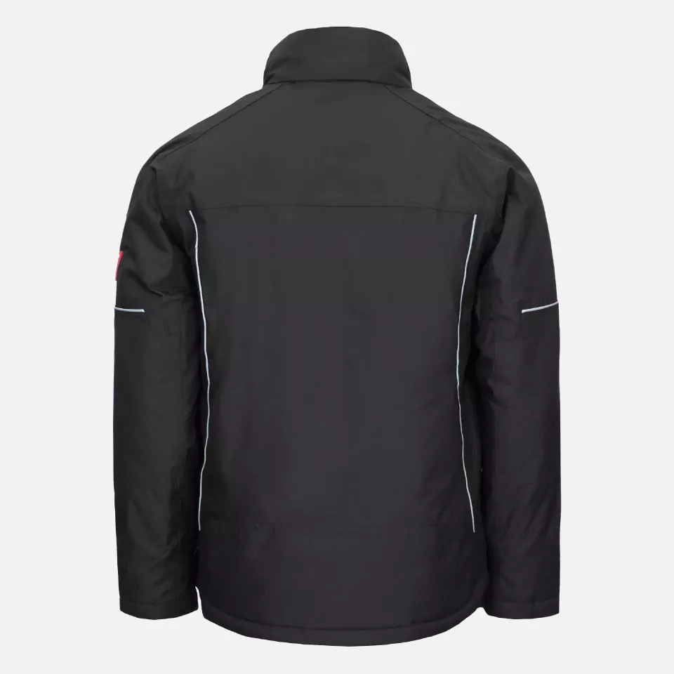 Nitras 7030, MOTION TEX PLUS Winter Parka, Black, image 2, gallery thumbnail