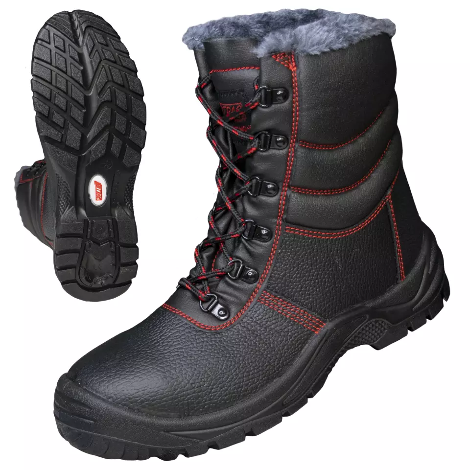 Nitras 7208, BASIC STEP MID+ W S3 Sicherheits-Winterstiefel, Schwarz, image 1, gallery thumbnail