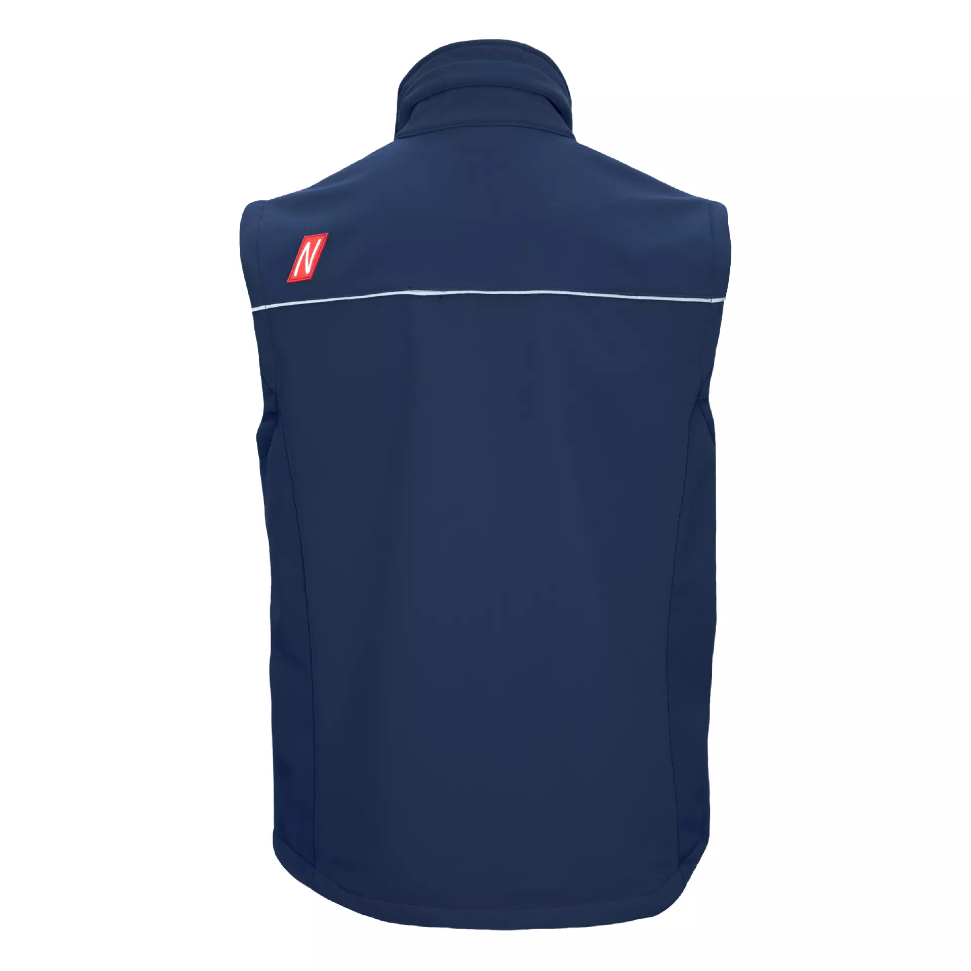 Nitras 7161, MOTION TEX LIGHT Softshell Waistcoat, Navy Blue, image 2