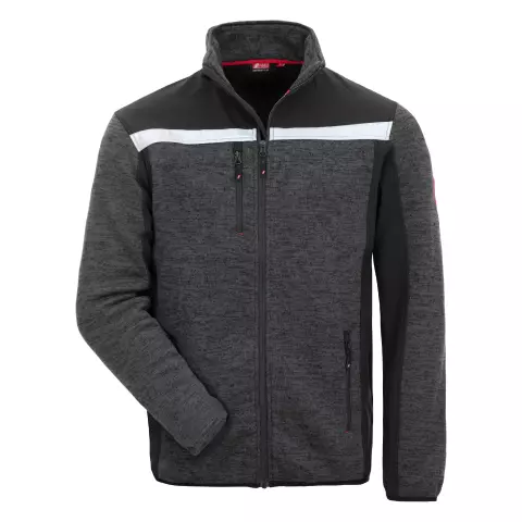 Nitras MOTION TEX PLUS Knit Softshell Jacket, Black