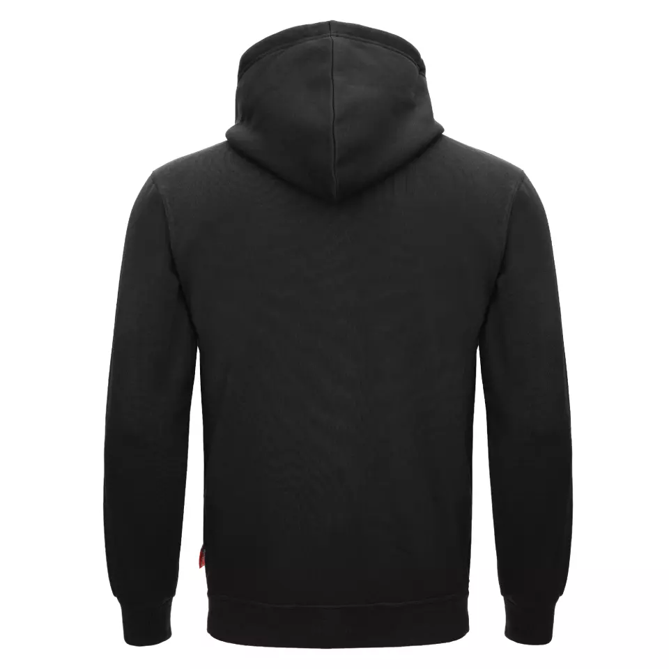 Nitras 7025-1000, MOTION TEX LIGHT Hoodie, Black, image 2, gallery thumbnail