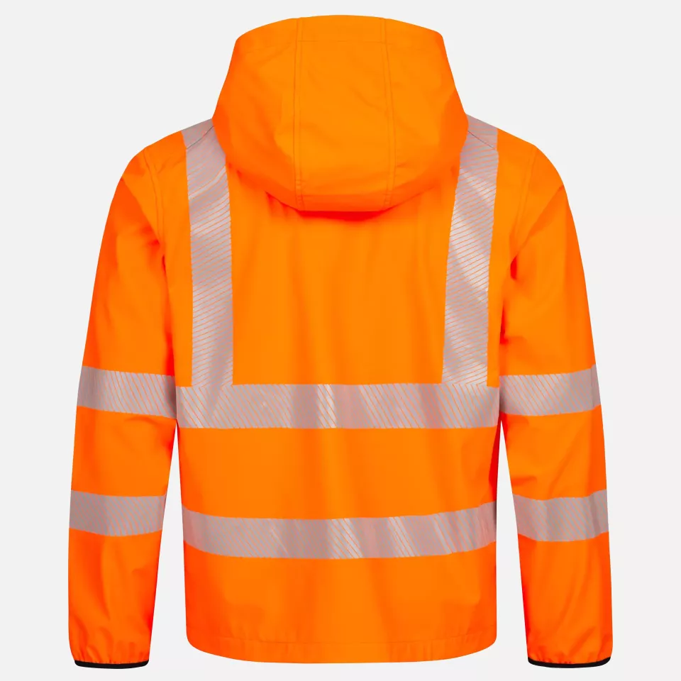 Nitras 7196-4100, MOTION TEX VIZ High-visibility Windbreaker jacket, neon orange, image 2, gallery thumbnail