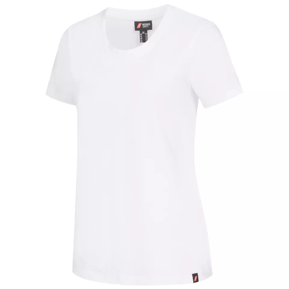 Nitras 7051-1100, MOTION TEX PLUS T-Shirt, White, image 1, gallery thumbnail