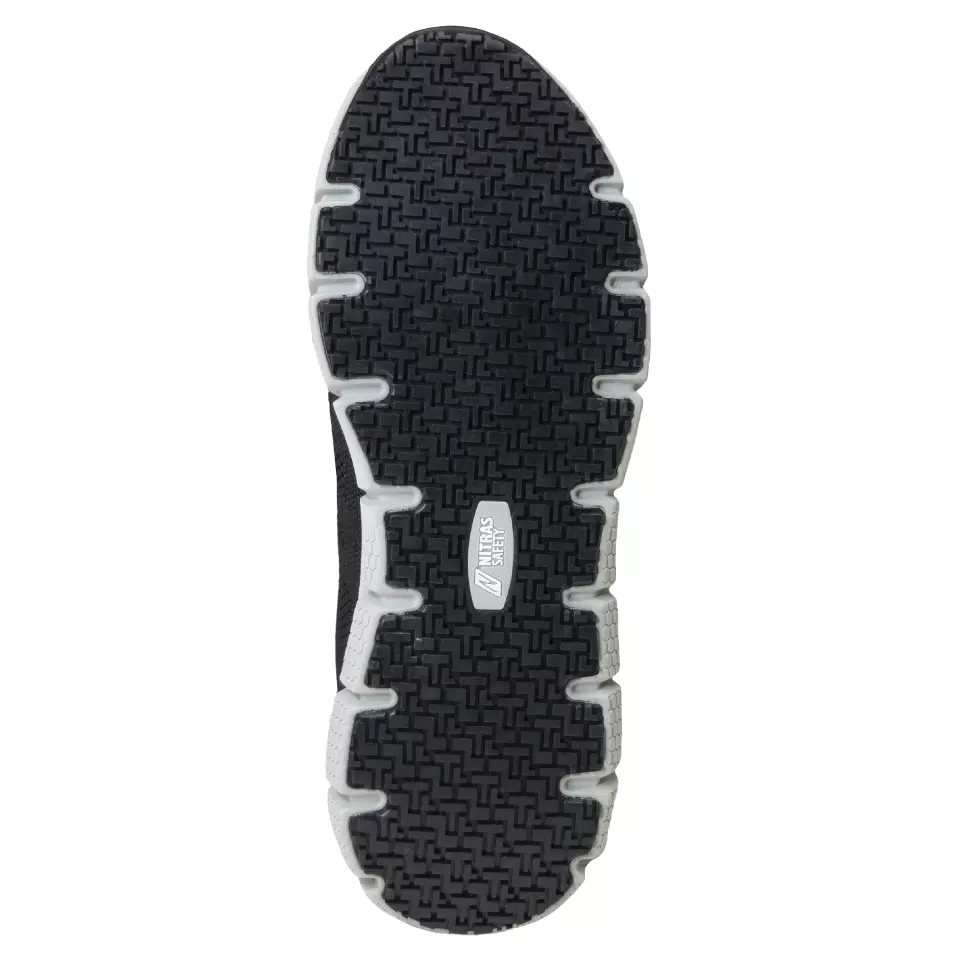 Nitras 7440-1012, SONIC STEP S1O Safety Shoes, Black/Grey, image 4, gallery thumbnail