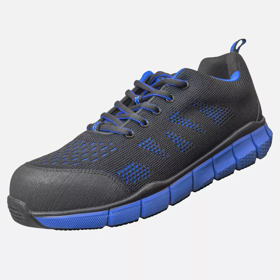 Nitras 7440-1022, SONIC STEP S1O Safety Shoes, Black/Blue, image 2, gallery thumbnail