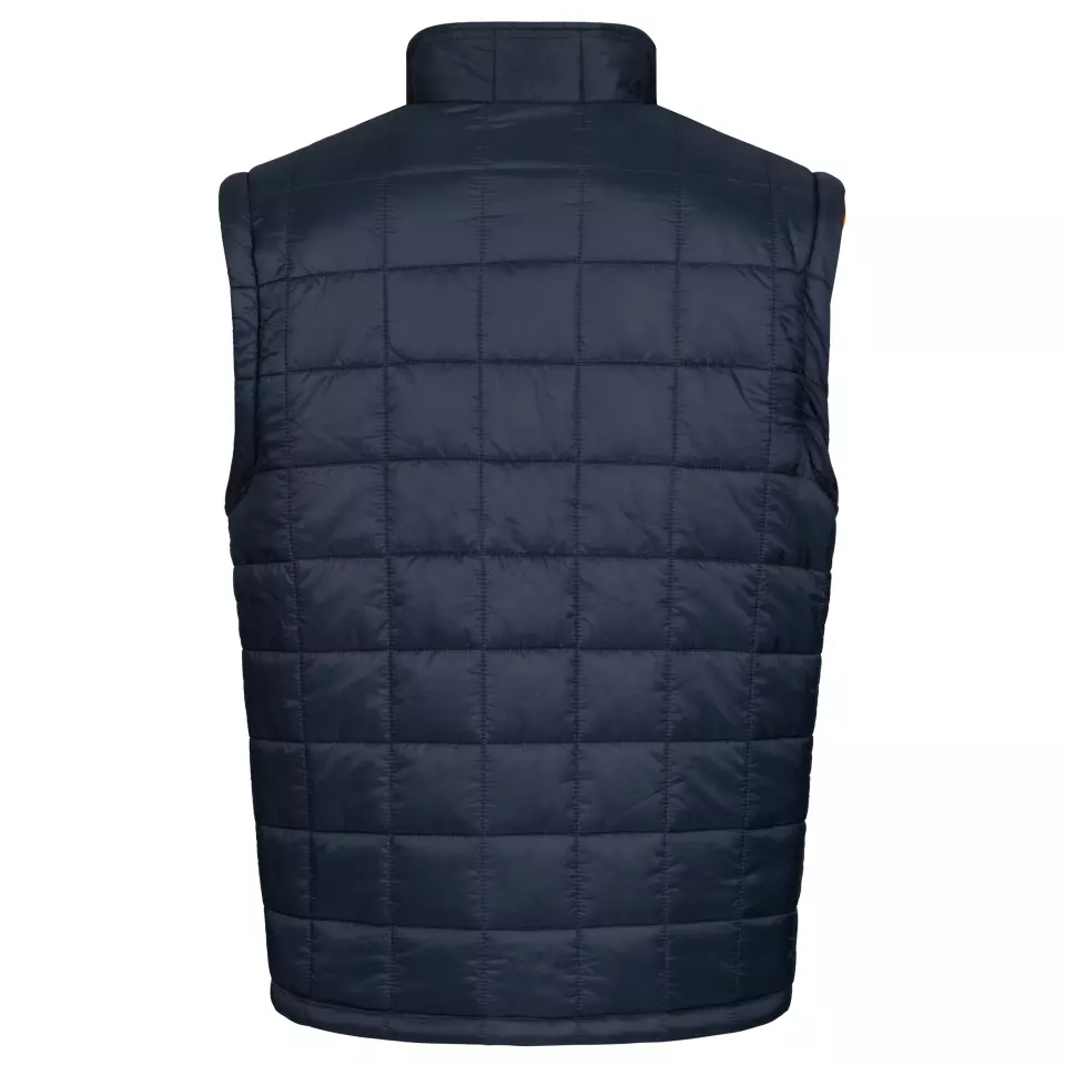 Nitras 7179-4121, MOTION TEX VIZ PLUS Multifunctional High-Visibility Jacket, Neon Orange/Navy Blue, image 10, gallery thumbnail