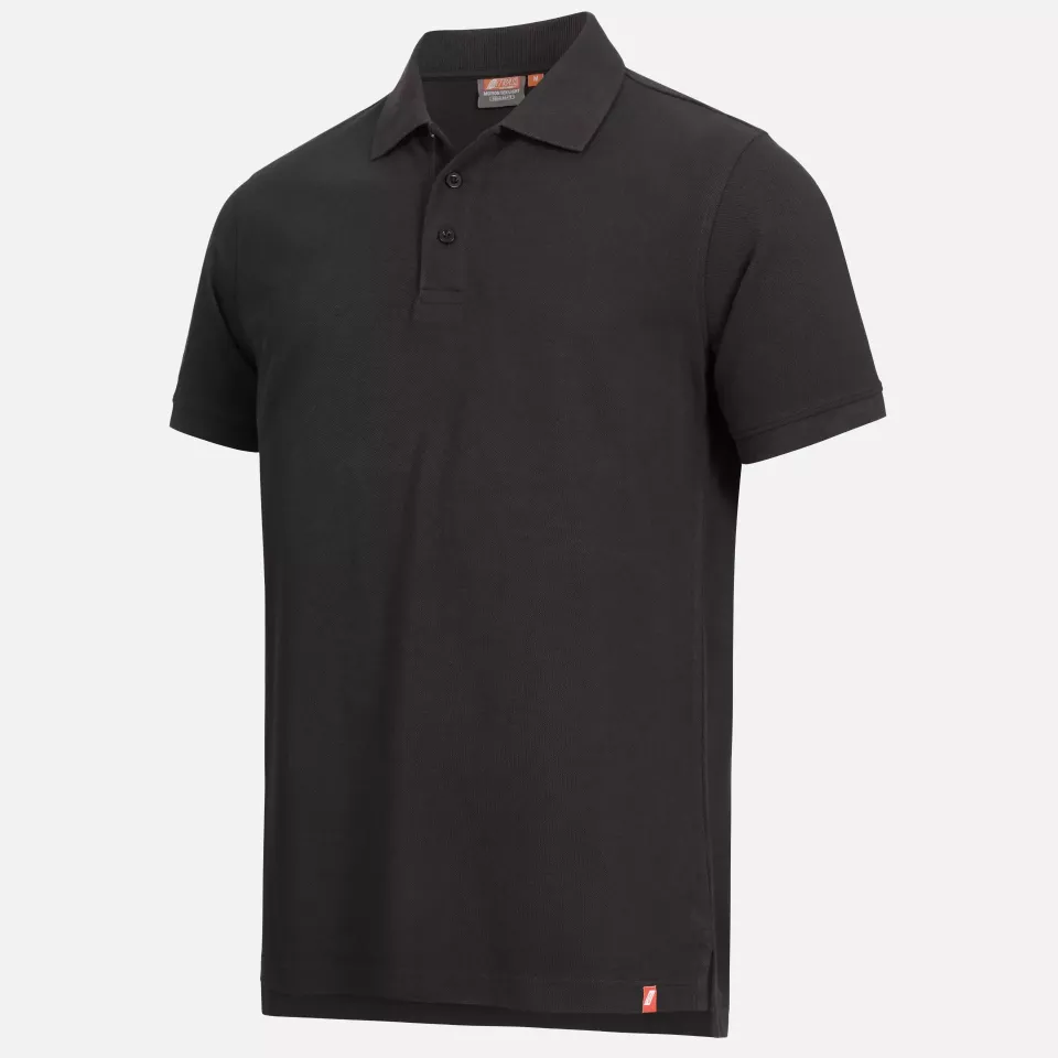 Nitras 7010-1000, MOTION TEX LIGHT Polo Shirt, Black, image 1, gallery thumbnail