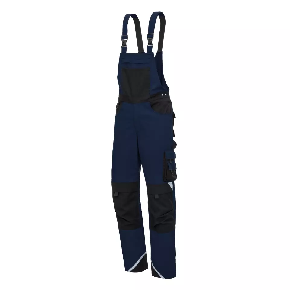 Nitras 7626, MOTION TEX PLUS Latzhose, Marineblau, image 1, gallery thumbnail