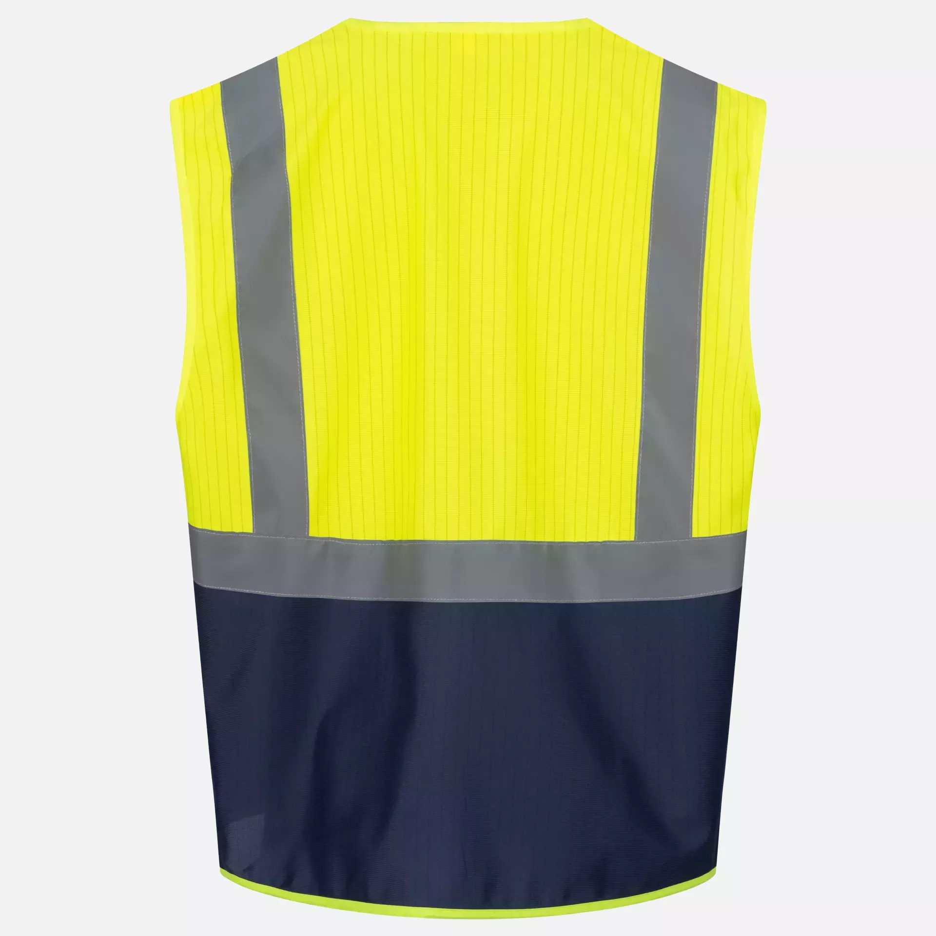 Nitras 7119-4021, Warnschutzweste, Neongelb/Marineblau, image 2
