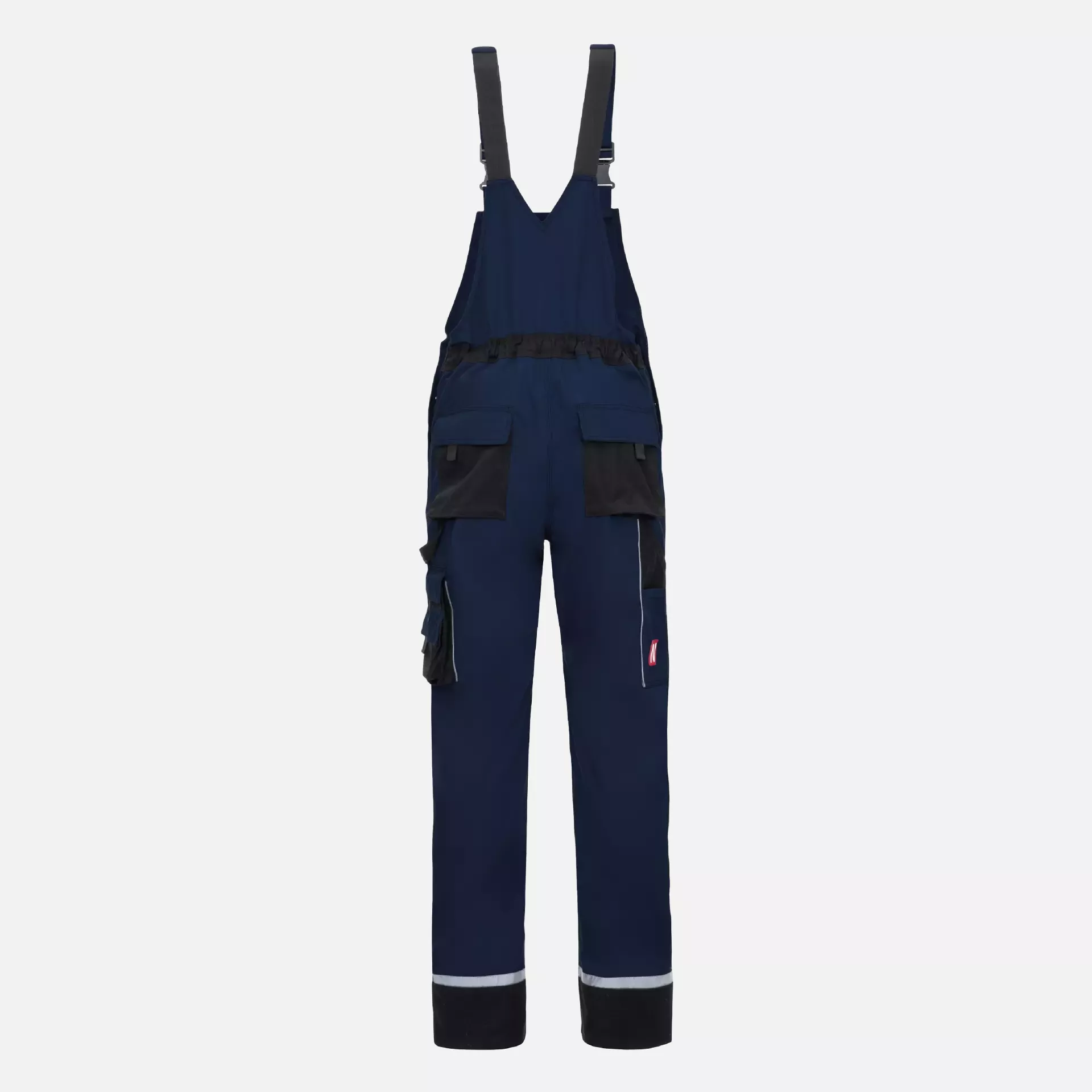 Nitras 7626, MOTION TEX PLUS Bib Pants, Navy Blue, image 2