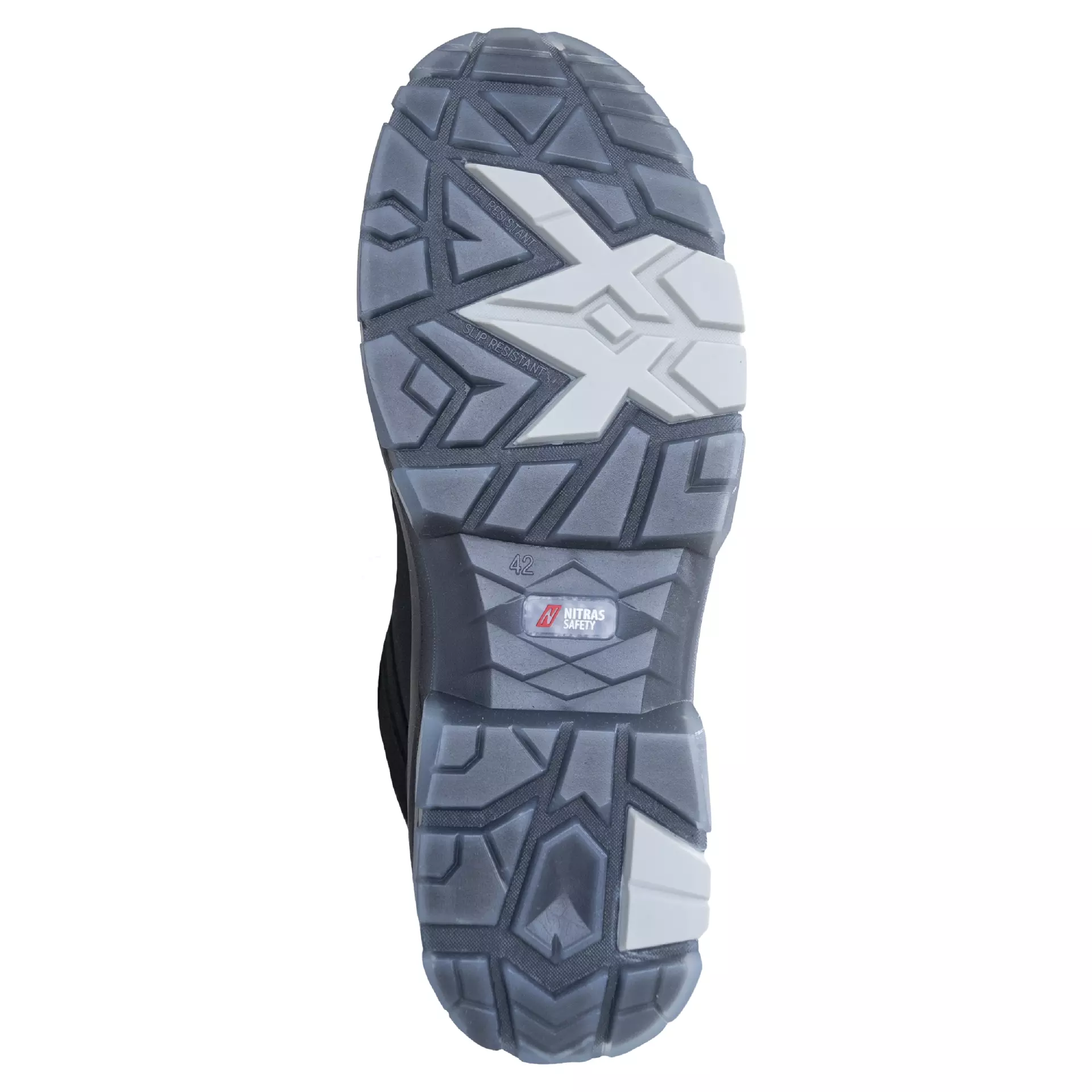 NITRAS 7220-1000, ULTIMATE STEP MID FIT S7S CI FO SC SR Half-Height Safety Boots, Black, image 4