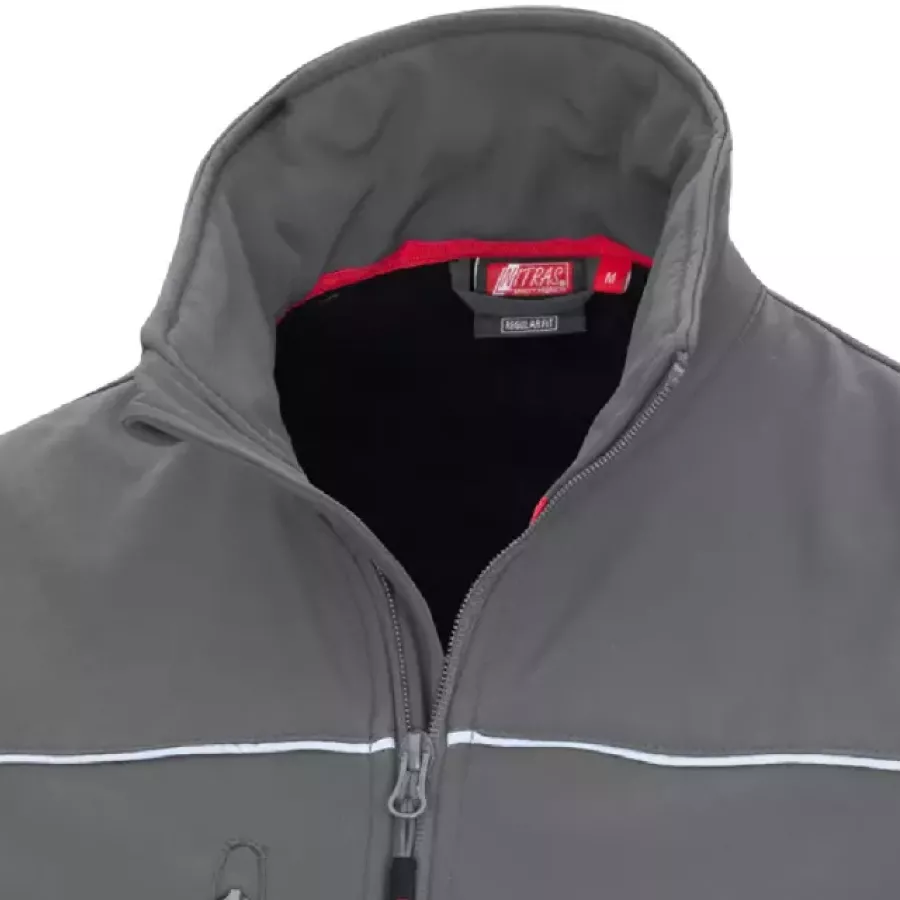 **Stand-Up Collar** wraps your neck in cozy warmth while shielding you from drafts.