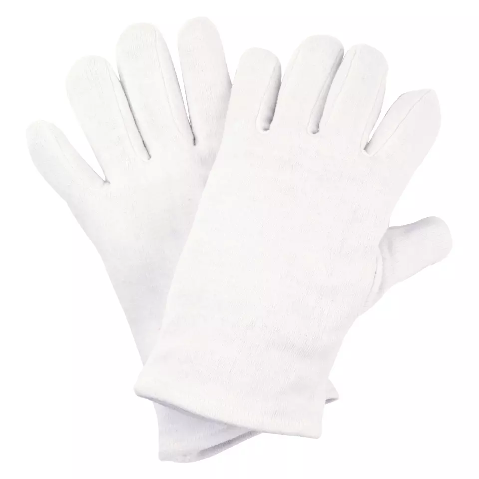NITRAS 53, Cotton Gloves, White, image 1, gallery thumbnail