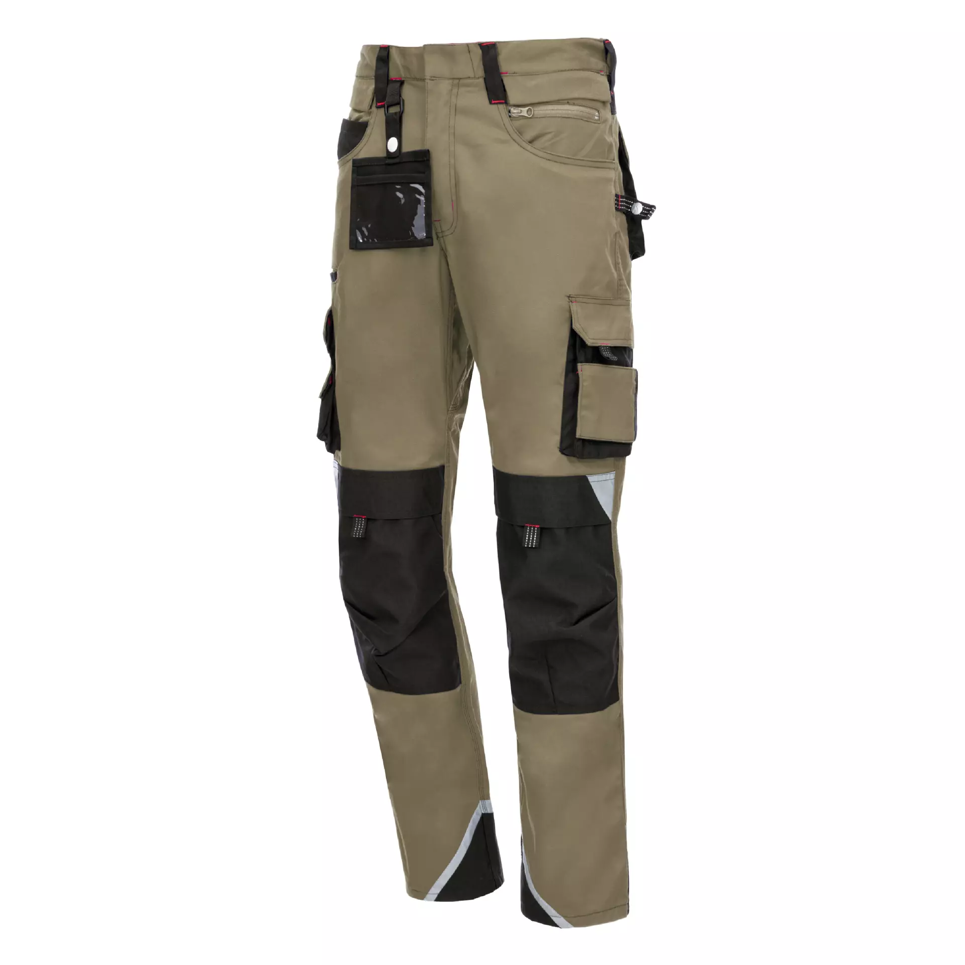 NITRAS 7715, MOTION TEX PRO FX Work Trousers, Khaki, image 1