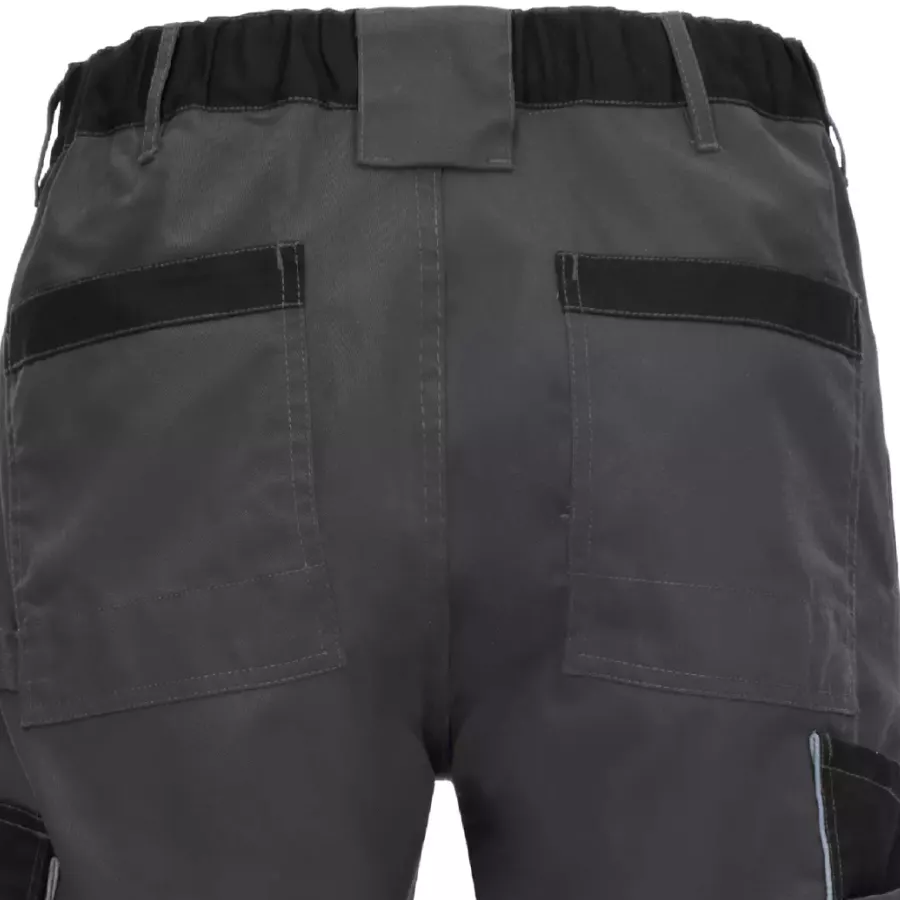 **Elastic Waist** flexes with your movement to keep you comfortable during active work.