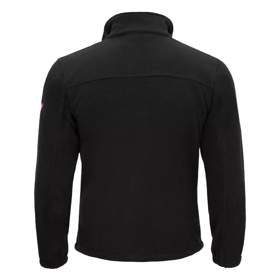 NITRAS 7040, MOTION TEX PLUS Fleece Jacket, Black, image 2, gallery thumbnail