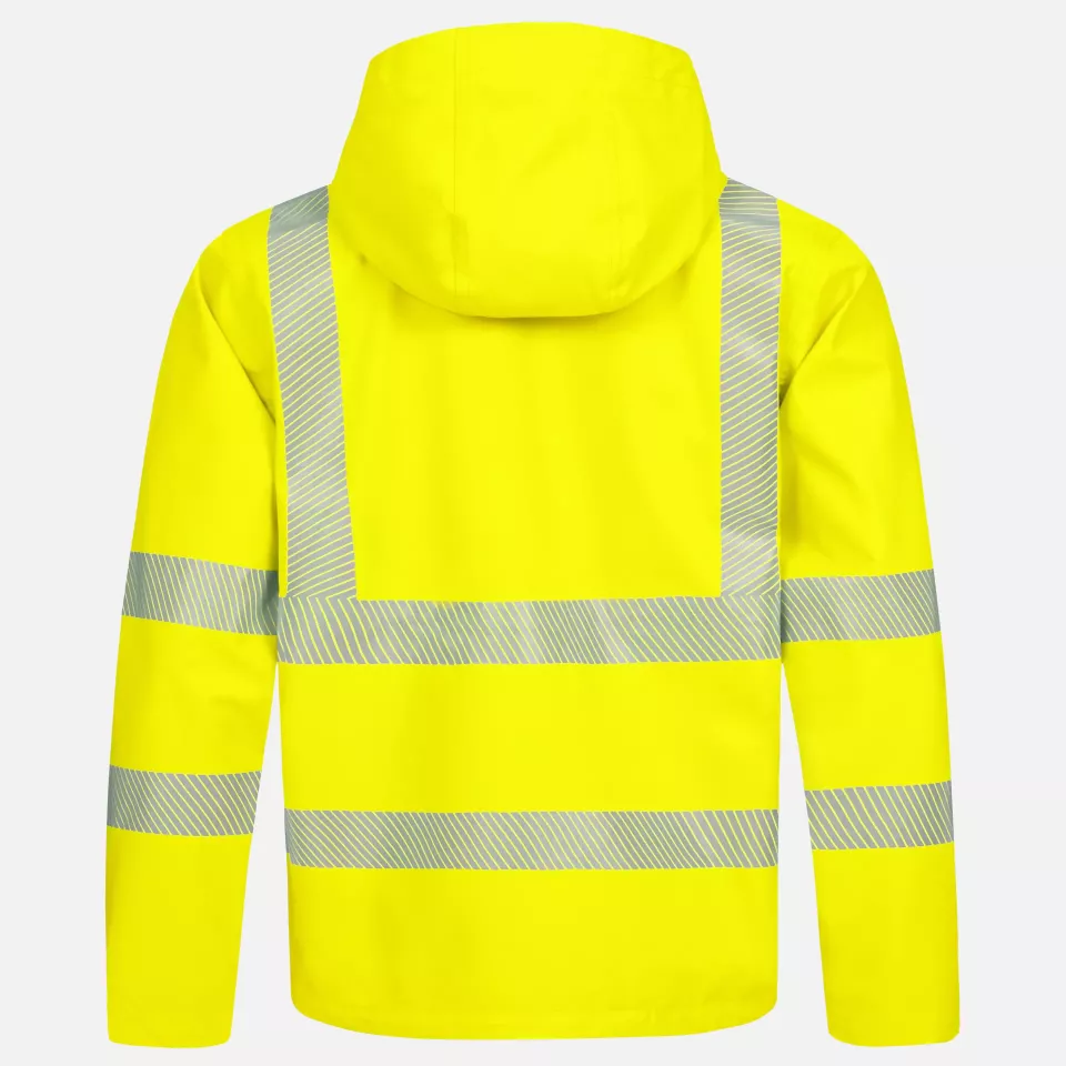 Nitras 7177-4000, MOTION TEX VIZ PLUS Warnschutz-Regenjacke, Neongelb, image 2, gallery thumbnail