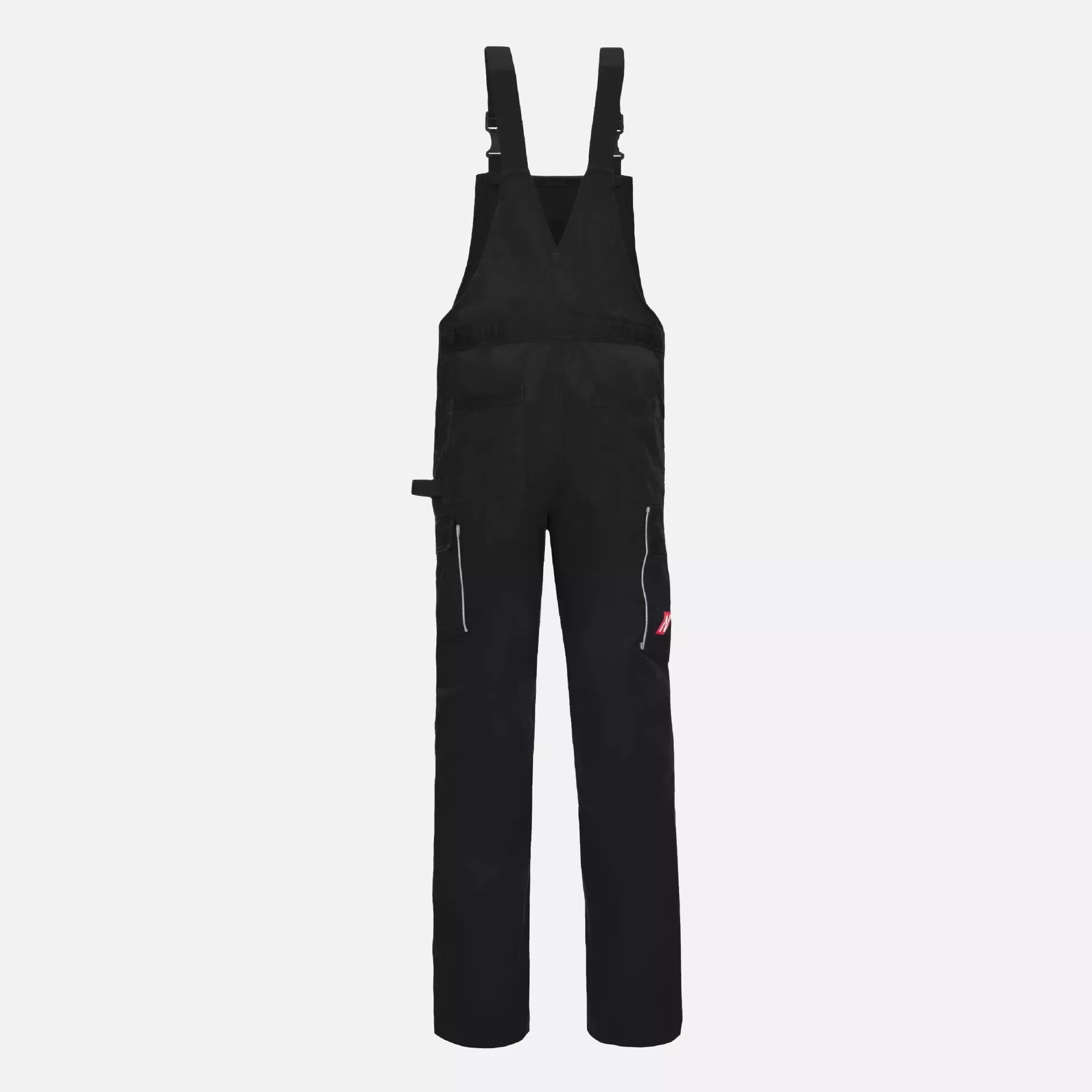 Nitras 7520, MOTION TEX LIGHT Bib Pants, Black, image 2