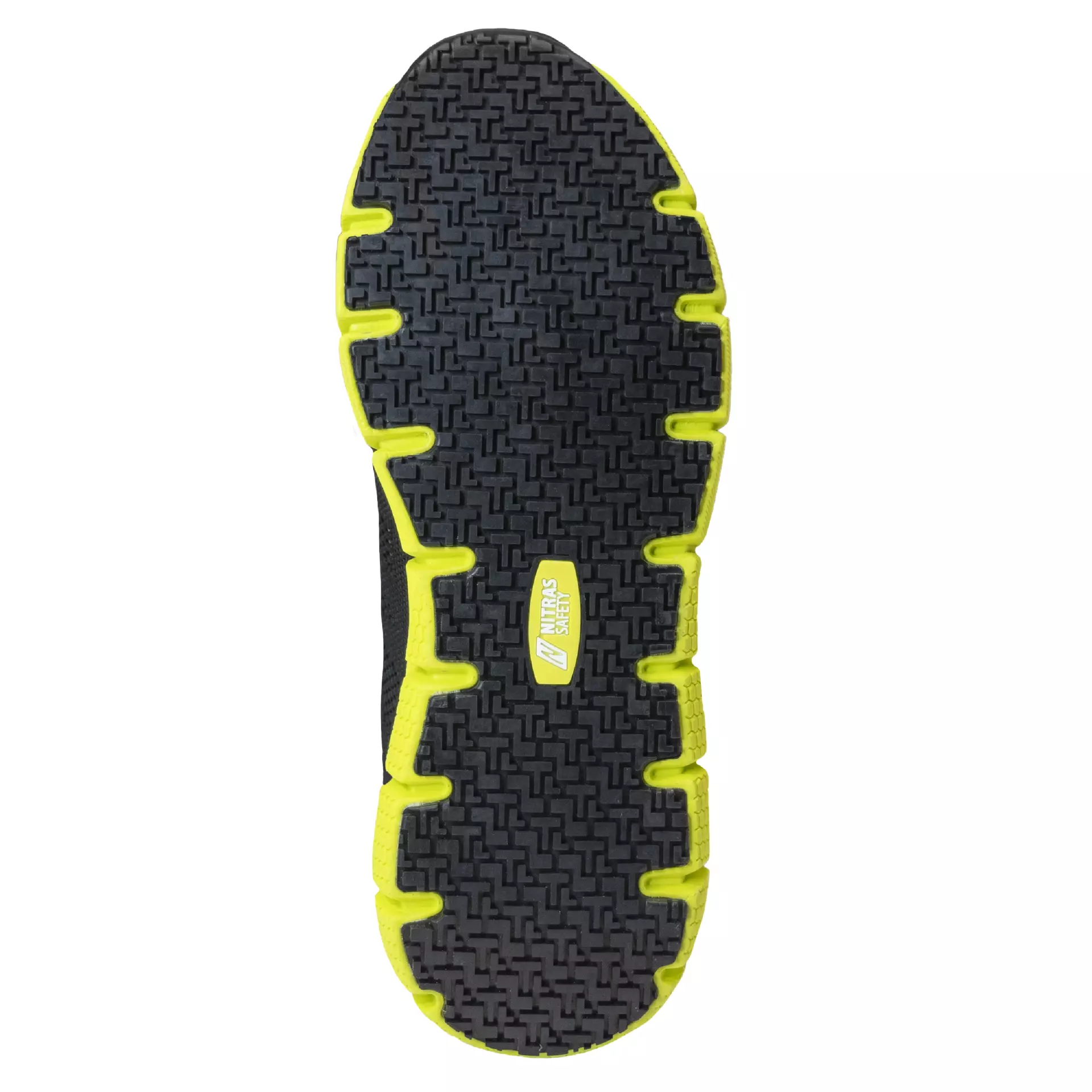 Nitras 7440-1042, SONIC STEP S1O Safety Shoes, Black/Lime, image 4