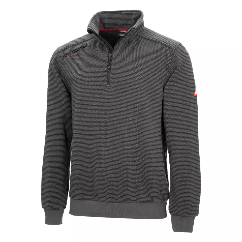 NITRAS 7037, MOTION TEX PLUS Pullover, Grey, image 1, gallery thumbnail