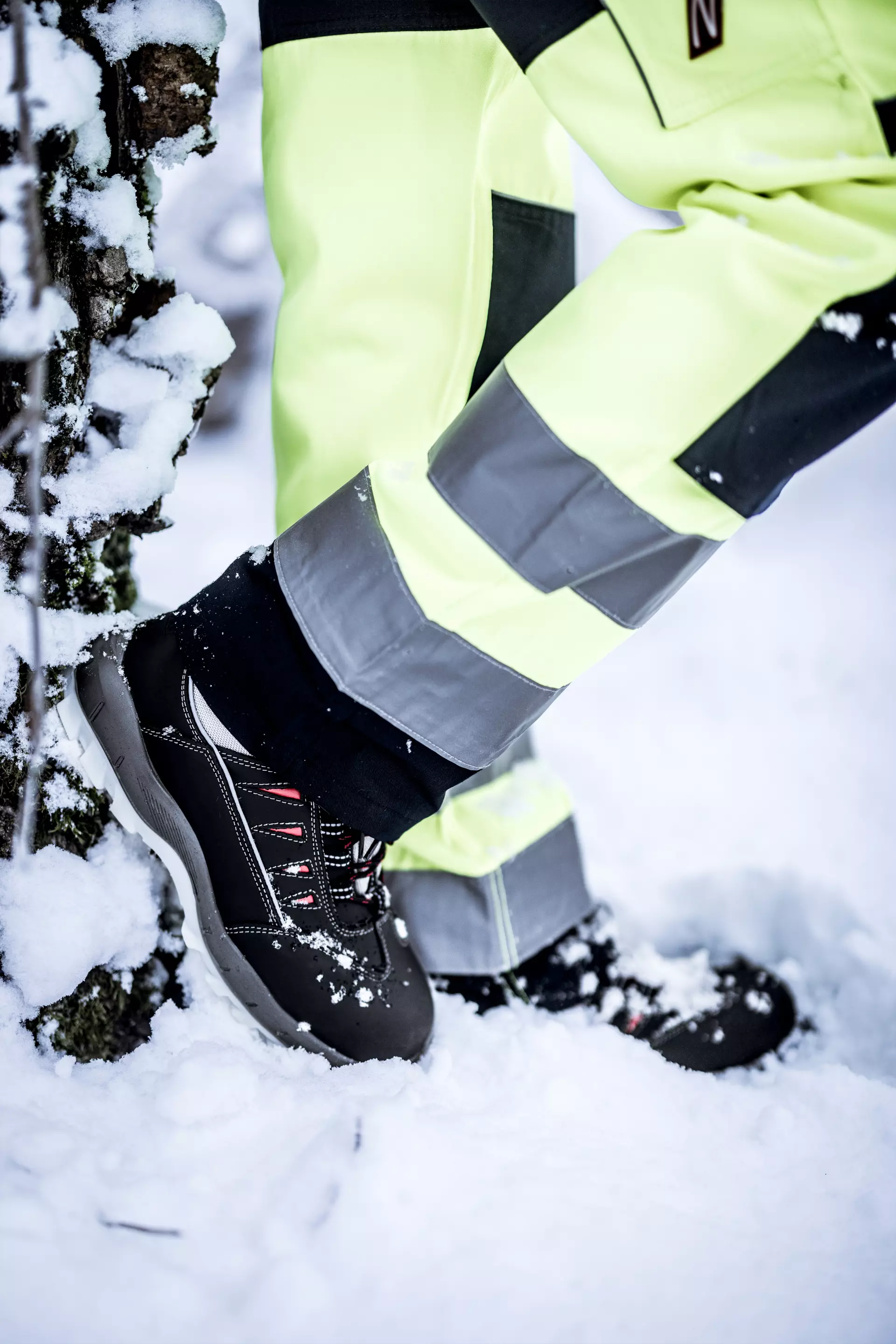 Nitras 7301W, SPORT STEP MID W S3 CI Safety Winter Boots, Black, image 3