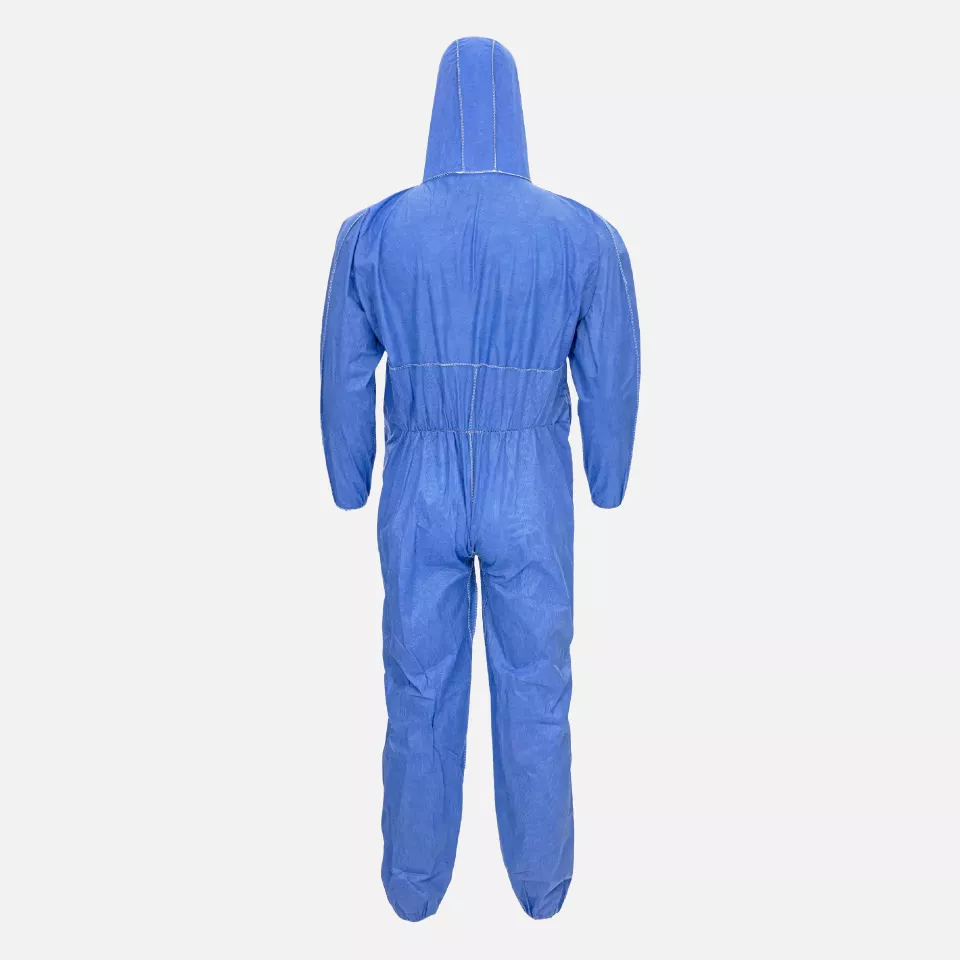 Nitras 1020609B, POLYSAFE BASIC II Protective Overall, Royal Blue, image 1, gallery thumbnail