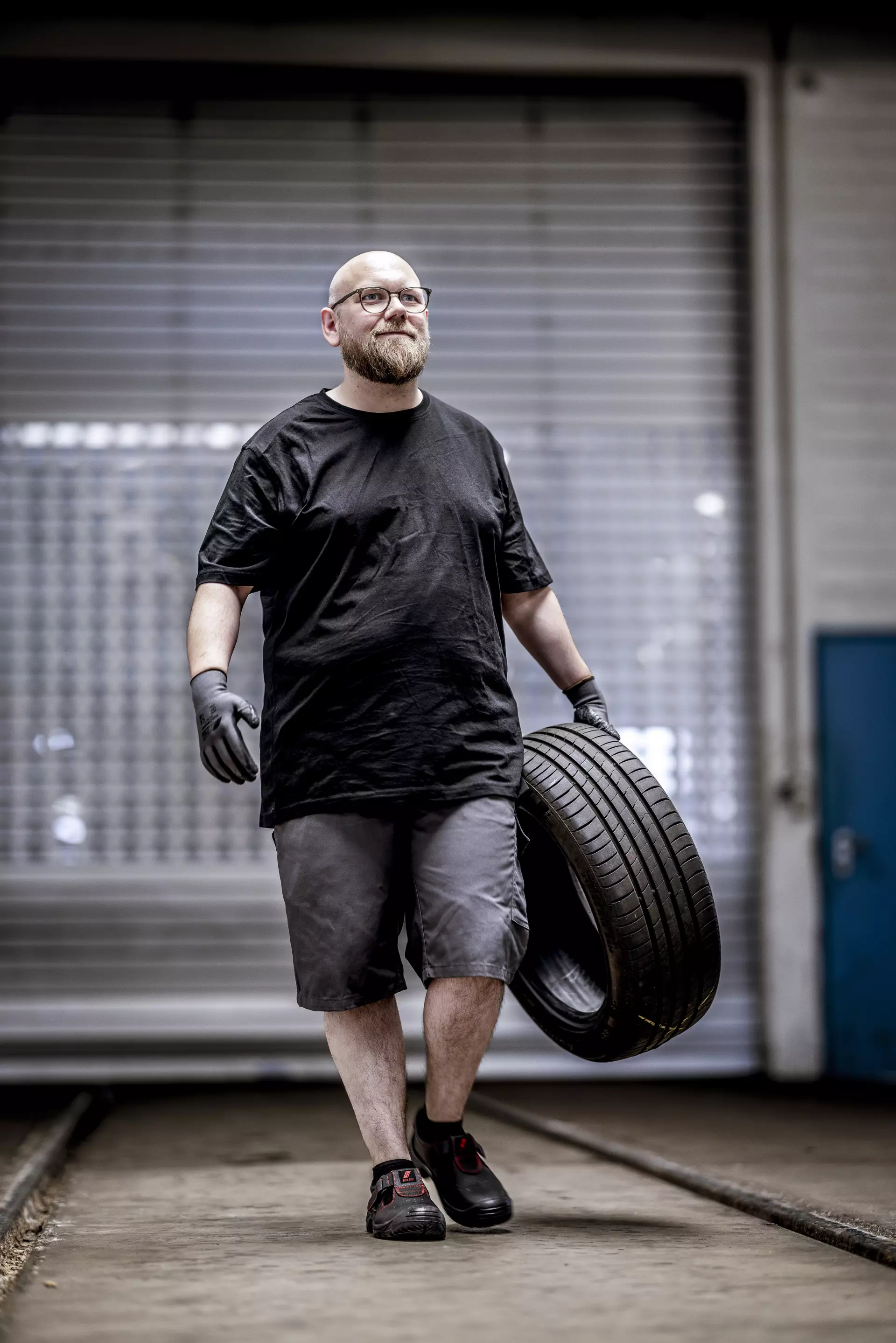 Nitras 7502, MOTION TEX LIGHT Work Trousers, Grey, image 3