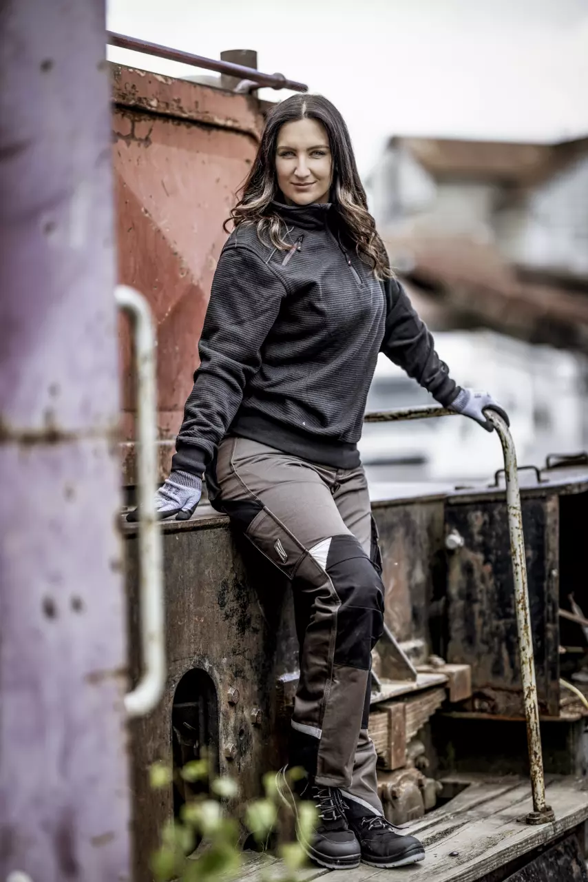 Nitras 7035, MOTION TEX PLUS Pullover, Black, image 3, gallery thumbnail