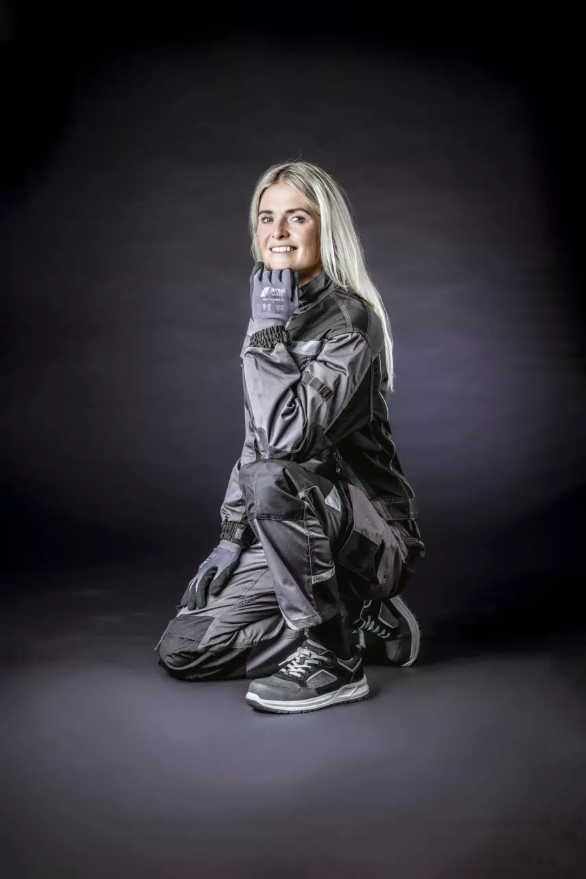 Nitras 7752, MOTION TEX PRO FX Workjacket, Grey, image 3, gallery thumbnail