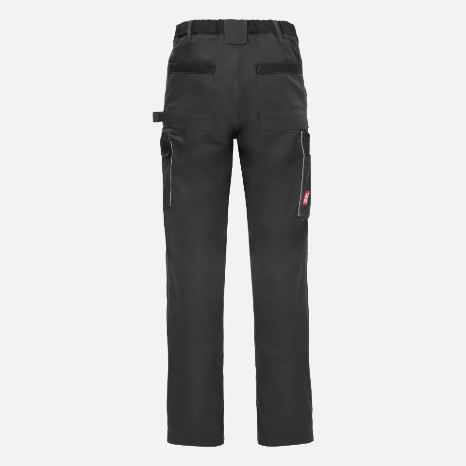 Nitras 7512, MOTION TEX LIGHT Work Trousers, Grey, image 2, gallery thumbnail