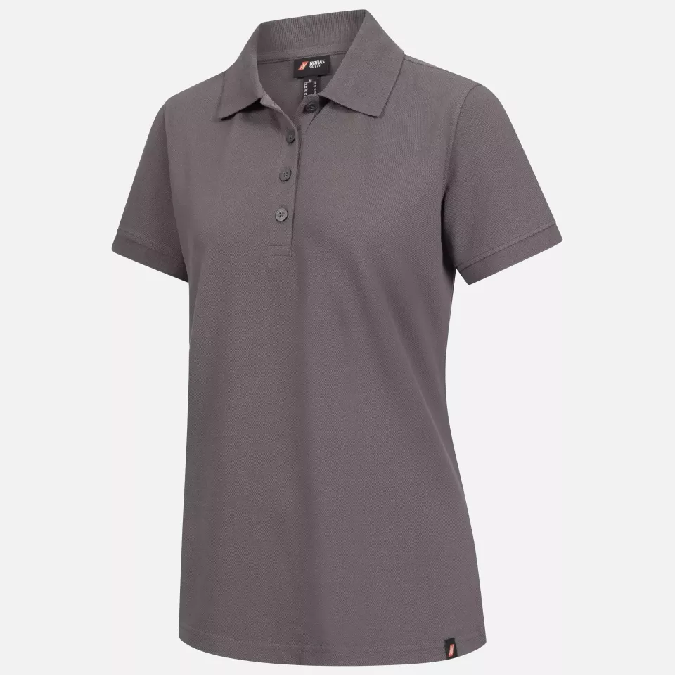 Nitras 7056-1200, MOTION TEX PLUS Poloshirt, Grau, image 1, gallery thumbnail